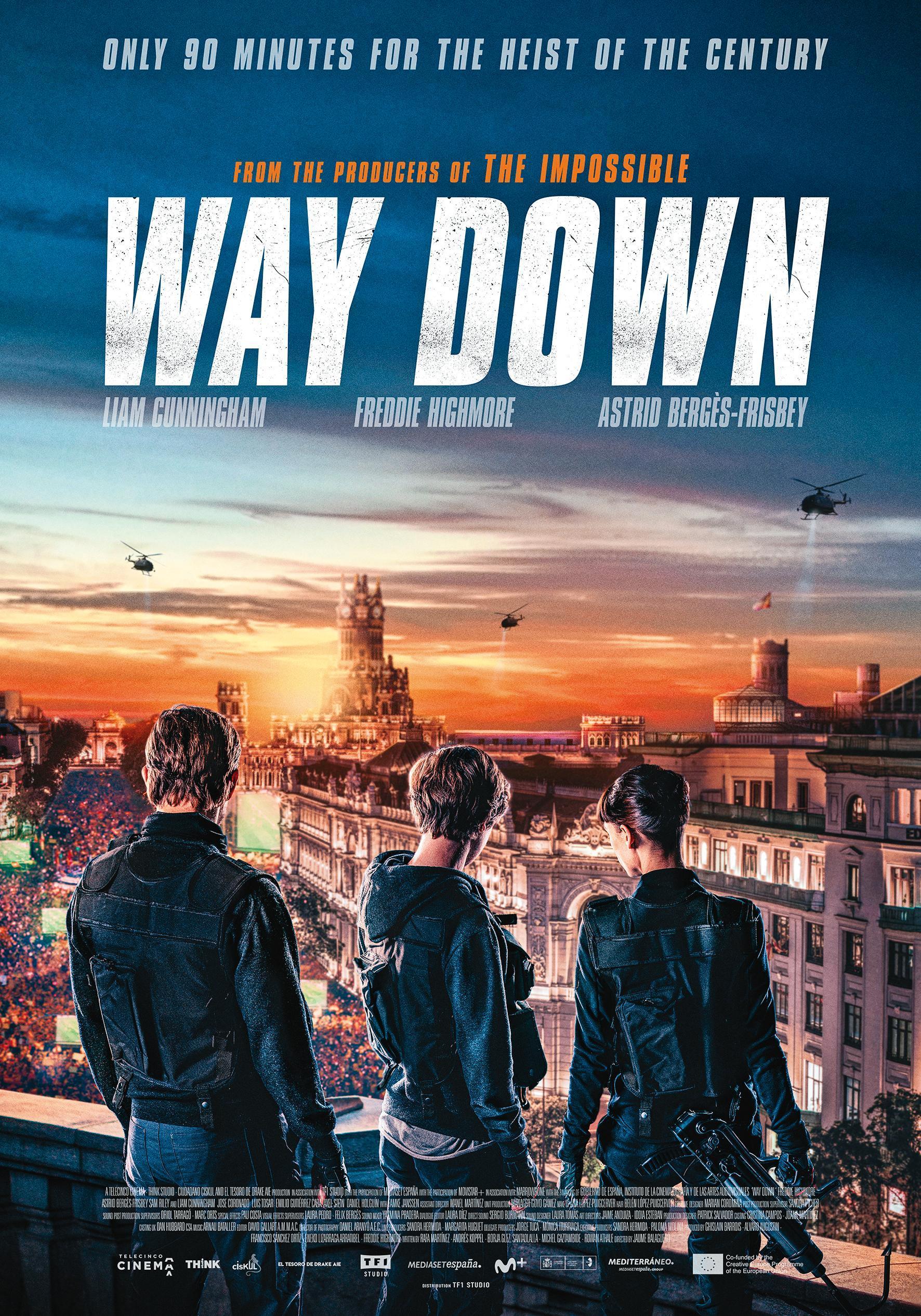 馬德里金庫盜數90分鐘《Way Down》(双喜提供)