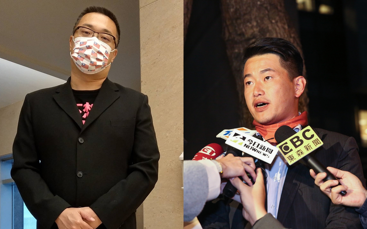 朱學恒（左圖）跟陳柏惟為雞排祭品文互嗆。（翻攝自朱學恒的阿宅萬事通事務所臉書／本刊資料照）