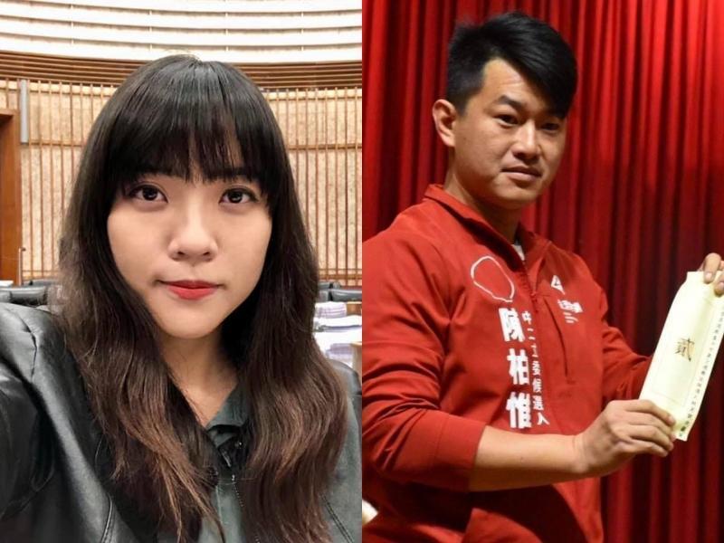 吳子嘉點名黃捷跟陳柏惟被提罷免後的「存活率很低」。(翻攝自黃捷高雄市議員、3Q陳柏惟臉書)