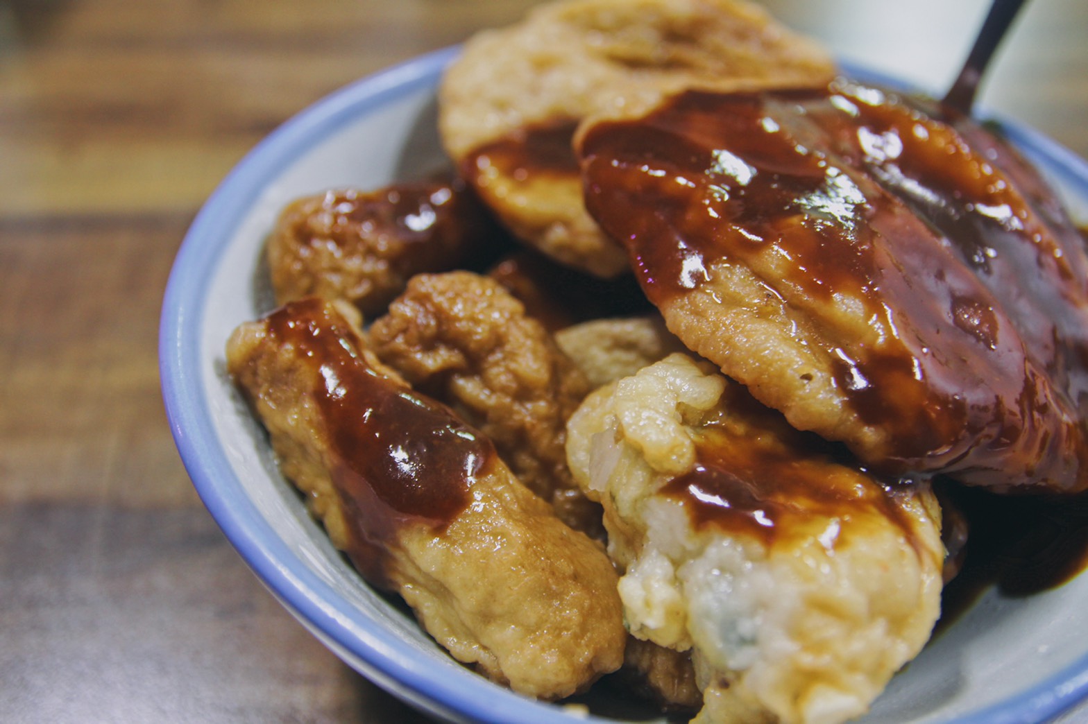 樸實無華的簡單，卻有十足的幸（飽）福（足）感。（60元／大碗、45元／小碗)）