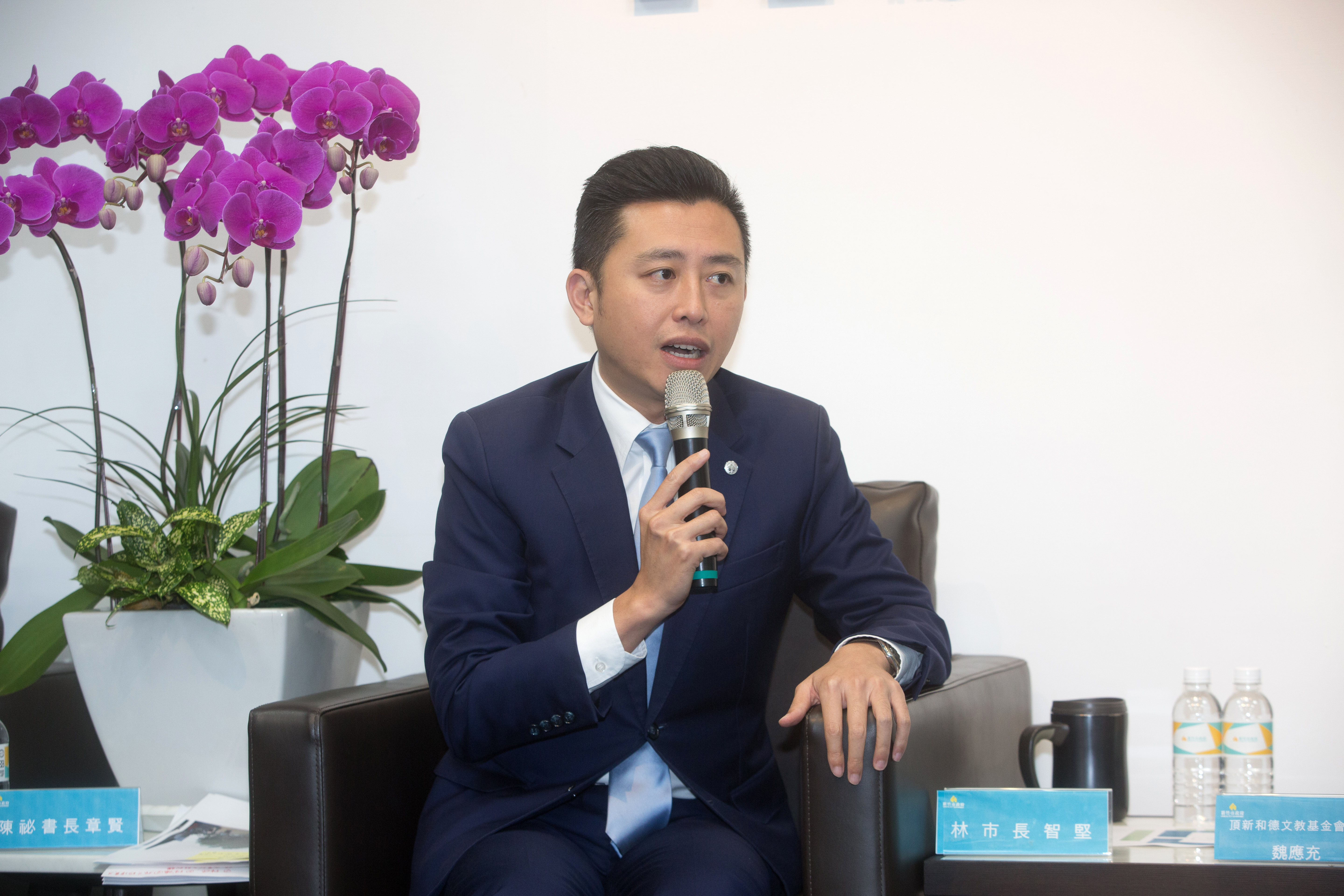 新竹市長林智堅表示，停辦燈會是很沉重的決定，但考量到防疫優先，希望大家能夠諒解。（本刊資料照）