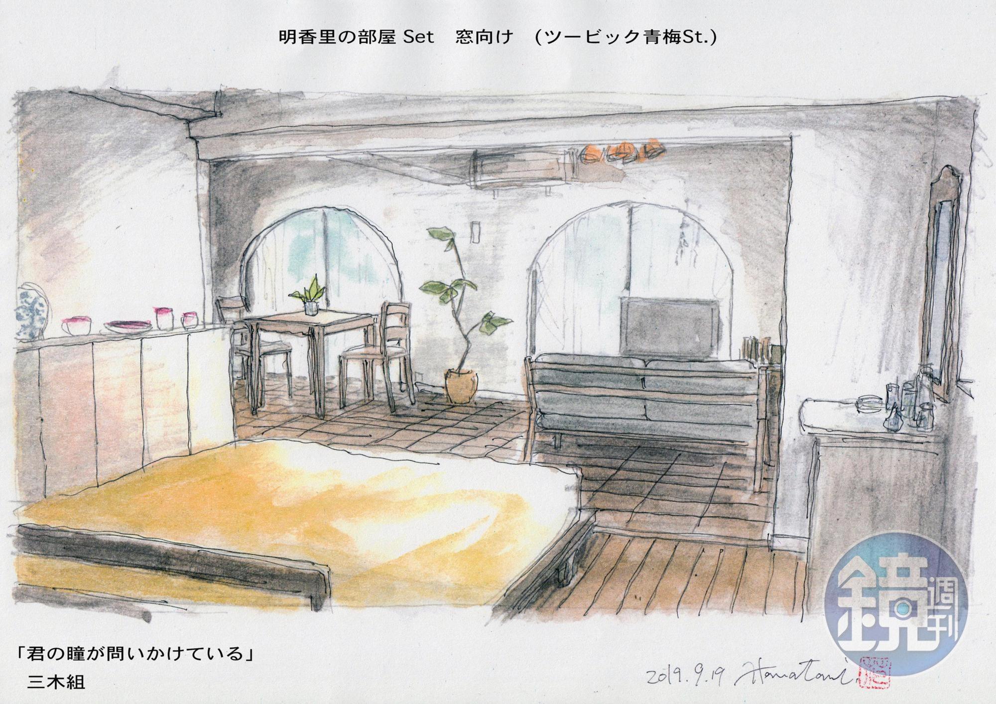 花谷秀文起初並不太擅長戀愛作品,但現在已駕輕就熟,他說「和電影一樣談一場戀愛」是打造電影世界觀的重要關鍵。