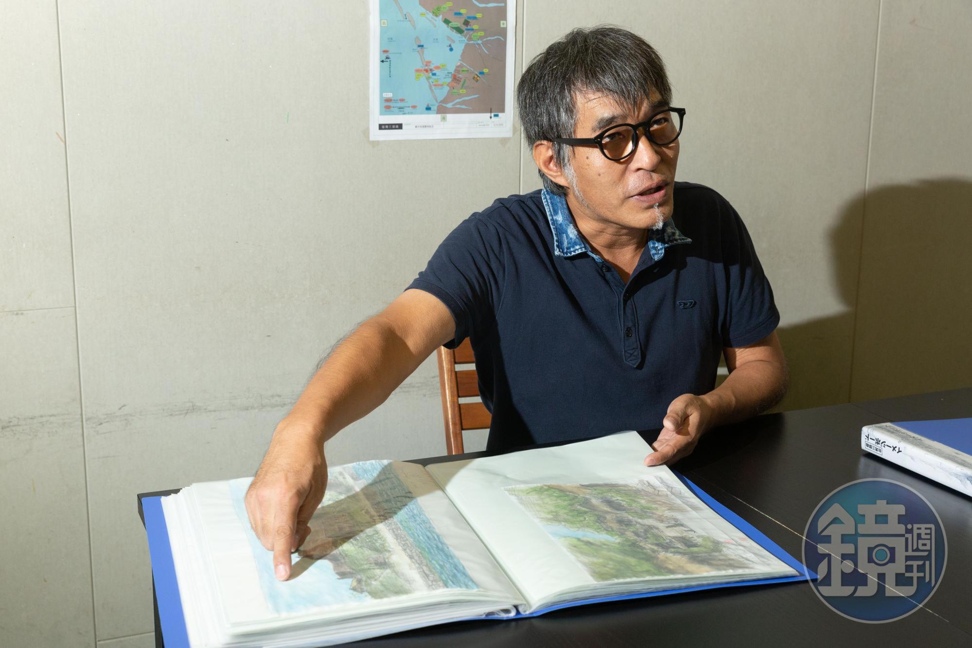 花谷秀文認為參與跨國團隊時，理解對方的文化歷史很重要，這回加入《臺灣三部曲》，他訪台前也做了不少功課。