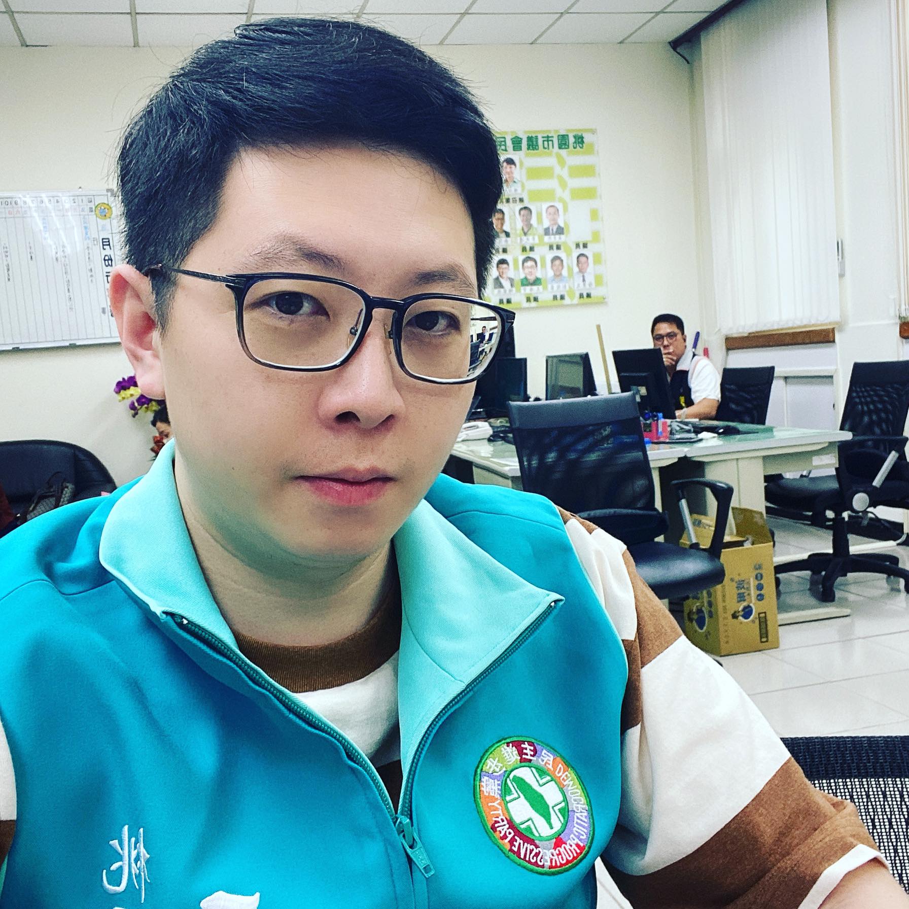 上週被罷免成功的民進黨桃園市議員王浩宇也傳出有意轉戰台北市港湖區參選台北市議員。（翻攝王浩宇臉書）