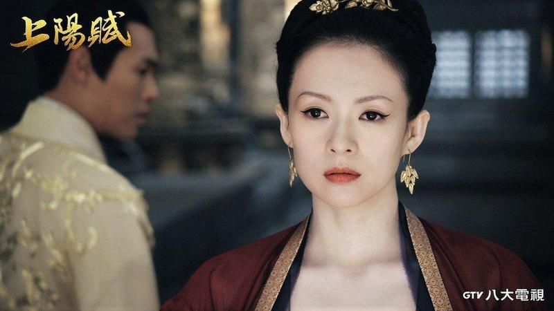 章子怡第一部電視《上陽賦》，從開拍到播出，引起的討論度都很高。（八大電視台提供）
