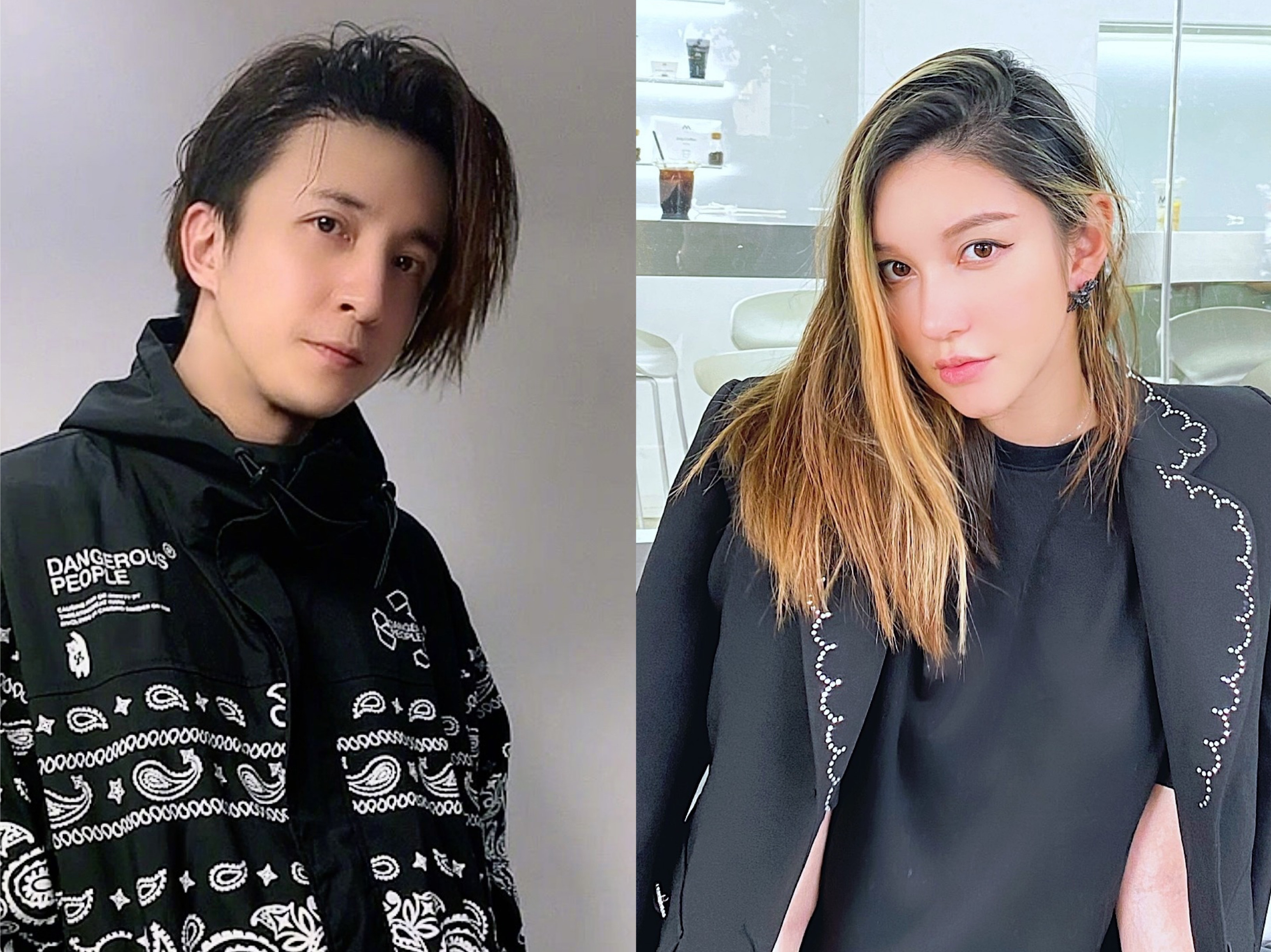 當年薛之謙(左)遭網紅李雨桐(右)指控騙財騙色還逼墮胎。(翻攝自薛之謙、李雨桐微博)