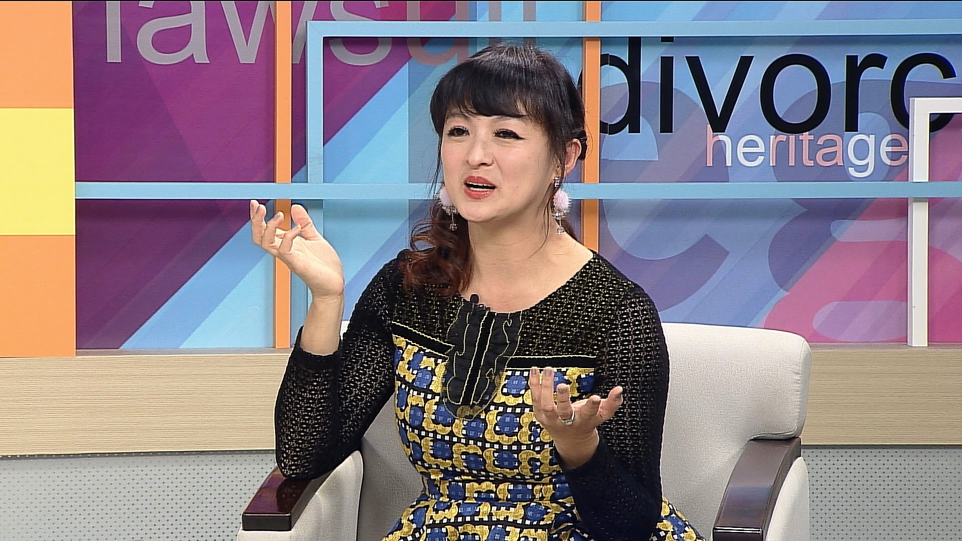 林芷薇透露從小到大經常遇到詐騙,有人拿春藥指可以幫她擋煞,也曾遭牛郎假裝大師騙財。(和展影視提供)