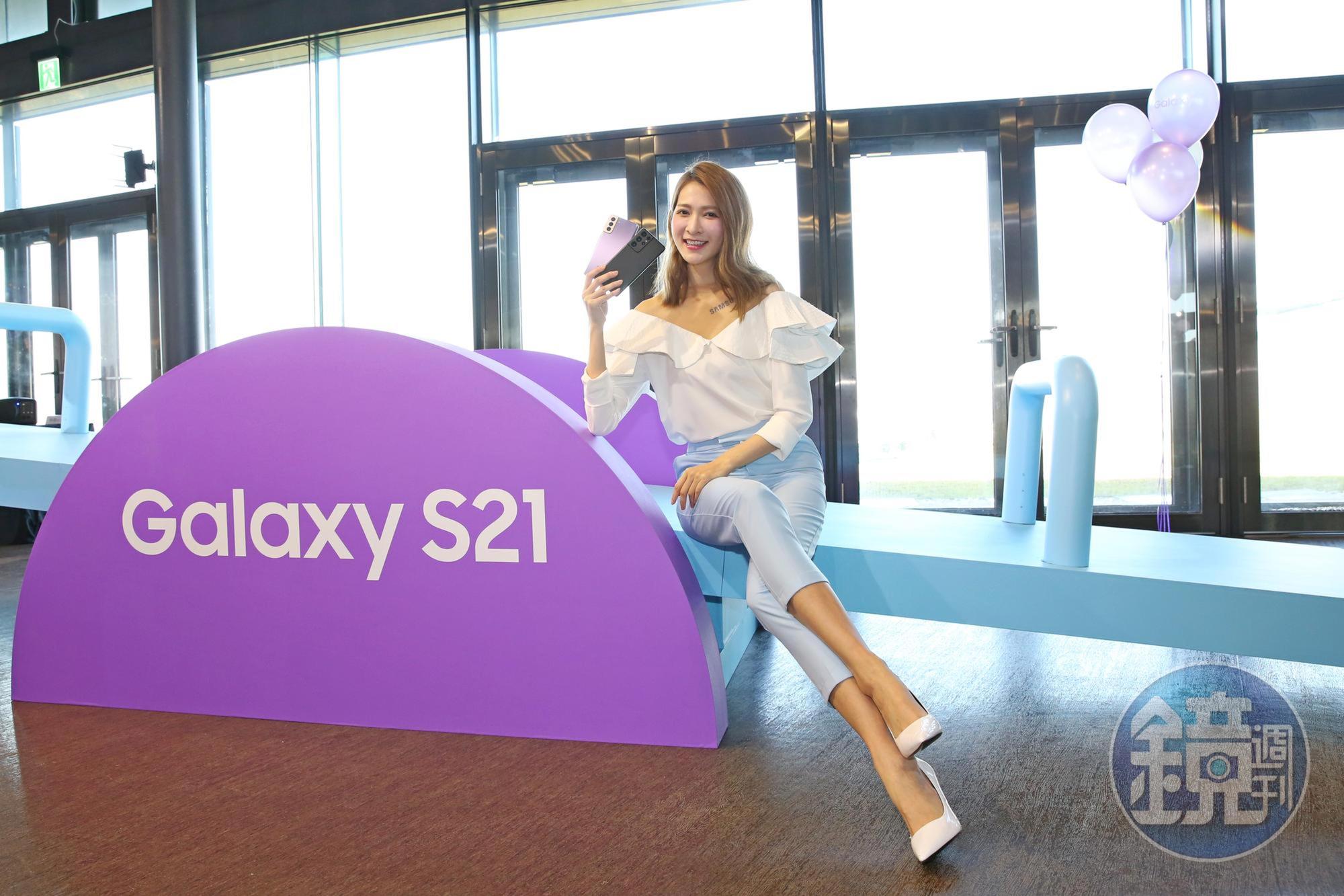 韓國三星統計,從預購成績來看,Galaxy S21+異軍突起成為人氣王,占比達45%,優於最頂級的及Galaxy S21 Ultra。(本刊資料照)