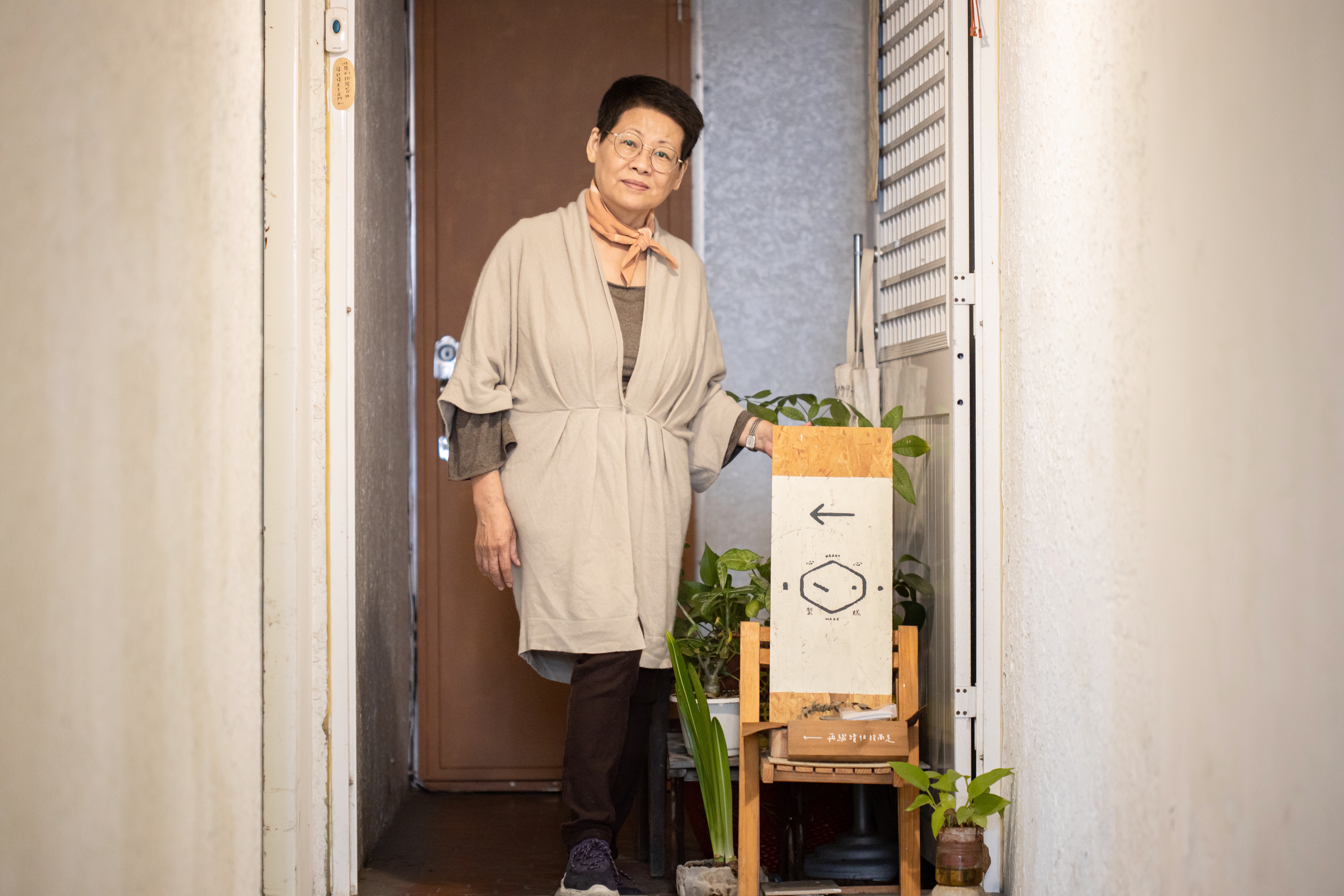 賴慧星做糕點做了20多年，堅持真材實料的信念始終如一。