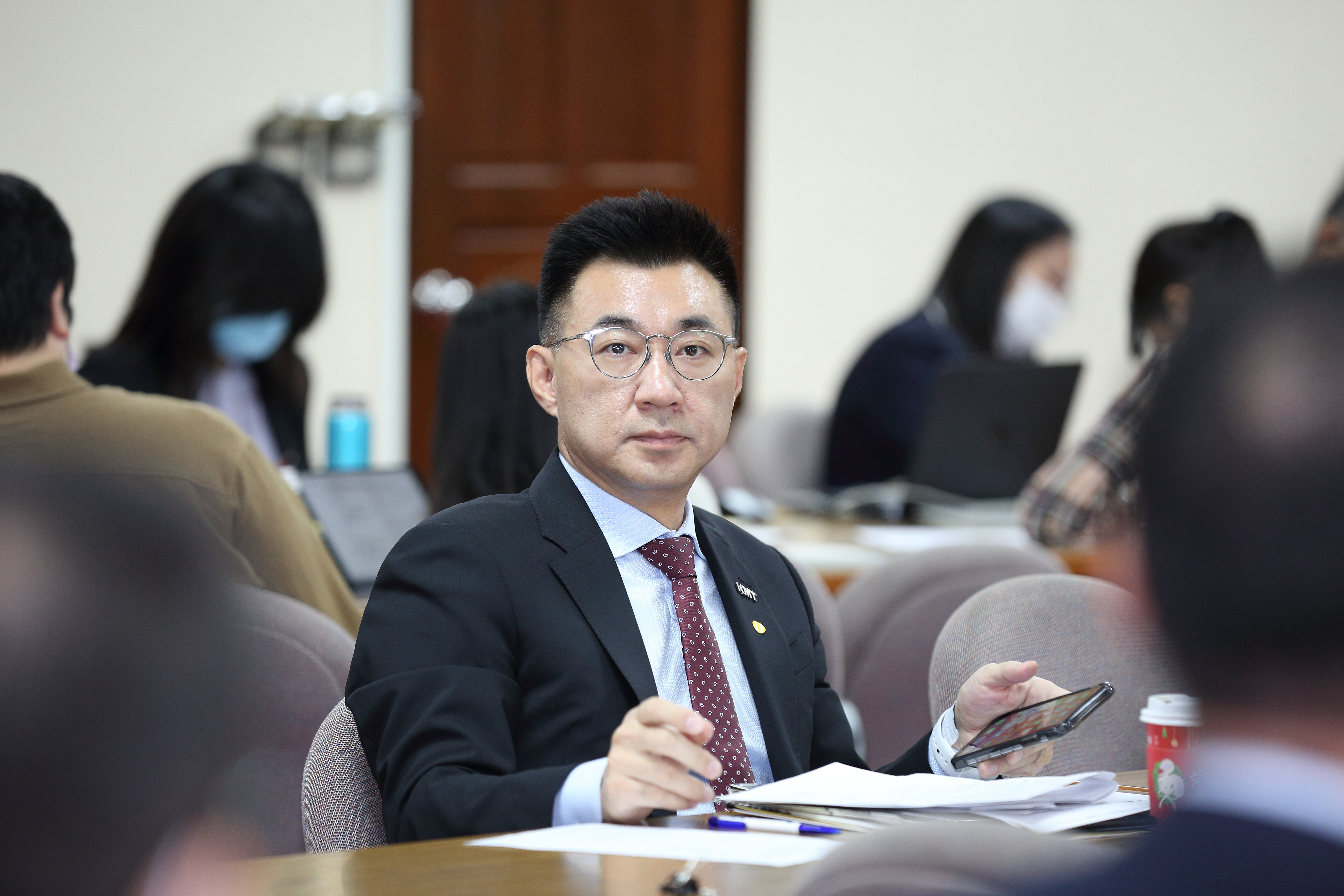 在國防部頒布「禁桃令」後，藍營執政縣市也被質疑聯合抵桃，江啟臣澄清此事子虛烏有。（本刊資料照）