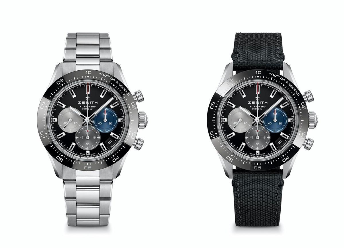 真力時ZENITH Chronomaster Sport的黑色面盤版本。