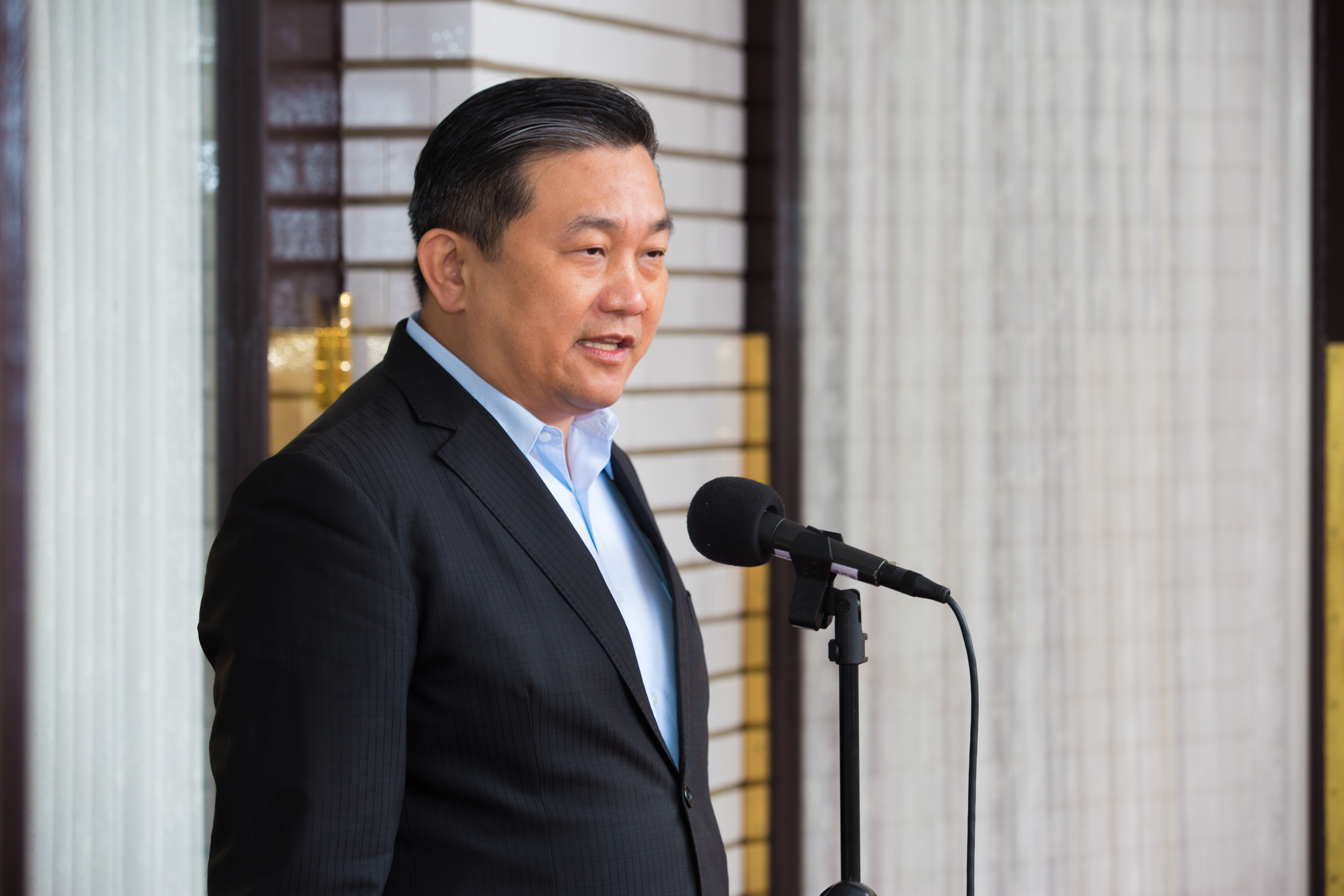 指控國民黨團提案凍結海軍百萬伙食預算，綠委王定宇表示「國民黨這樣做到底是跟誰有仇」。（本刊資料照）