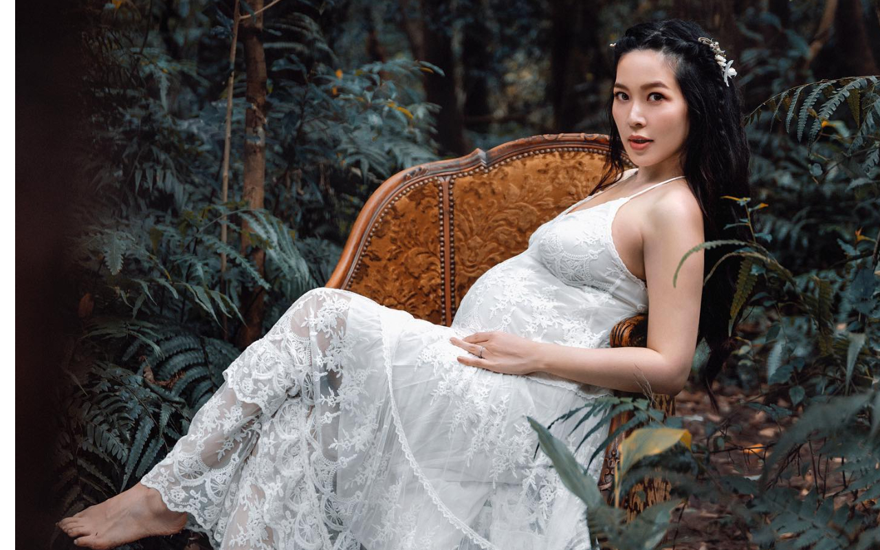 微風集團策略長廖曉喬今（22日）順利生產，迎來體重3,100公克的男寶寶。（翻攝自廖曉喬IG）