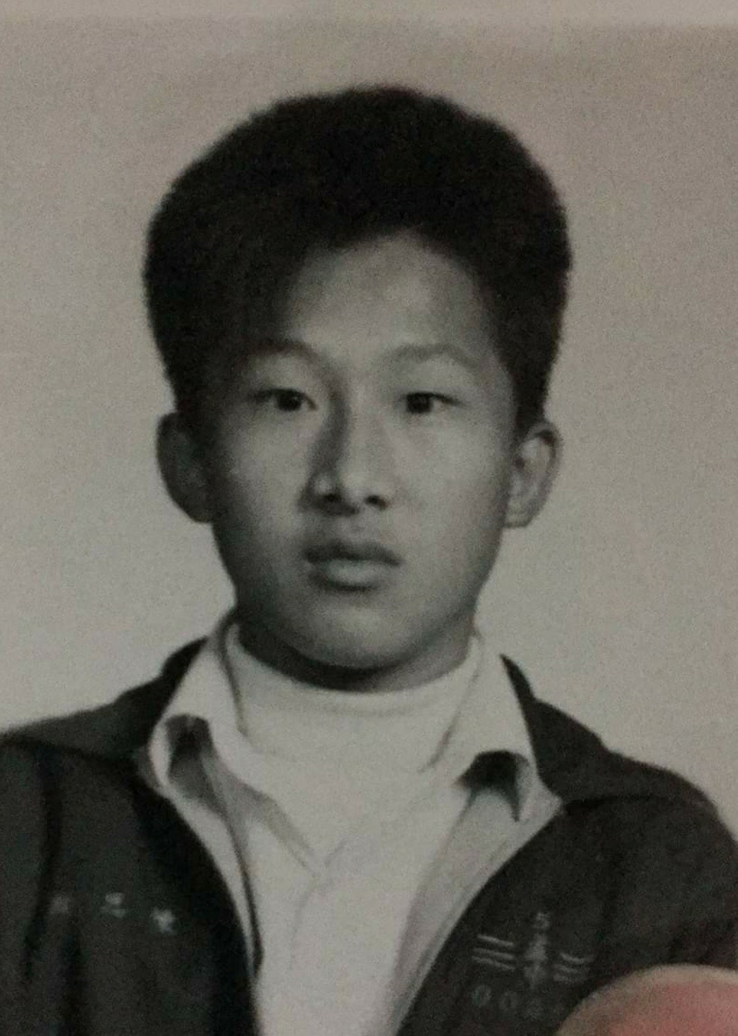 陳之漢國中時不算壯碩，家貧加上沒有父親，常被欺負霸凌。（陳之漢提供）