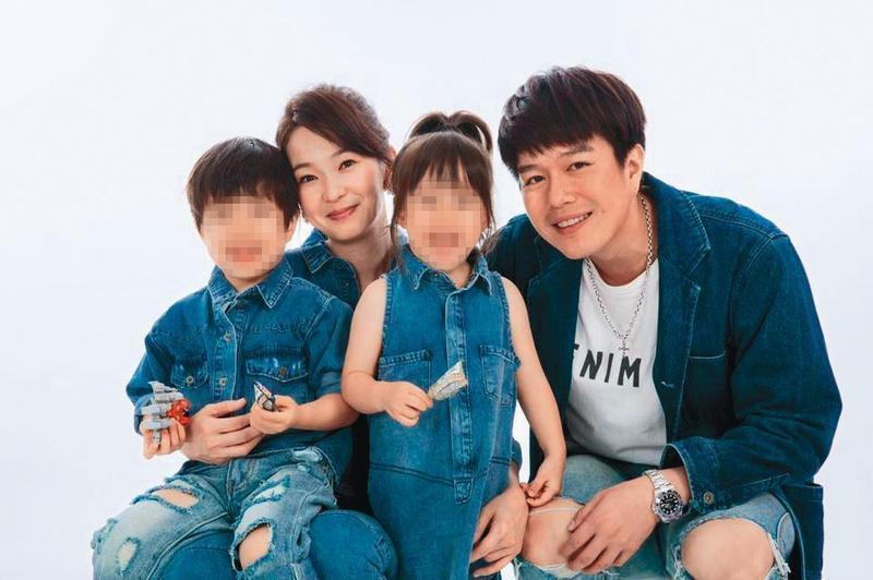 李易與六月(蔡君茹)2011年結婚,結婚10年,育有1子1女。(翻攝自六月臉書)