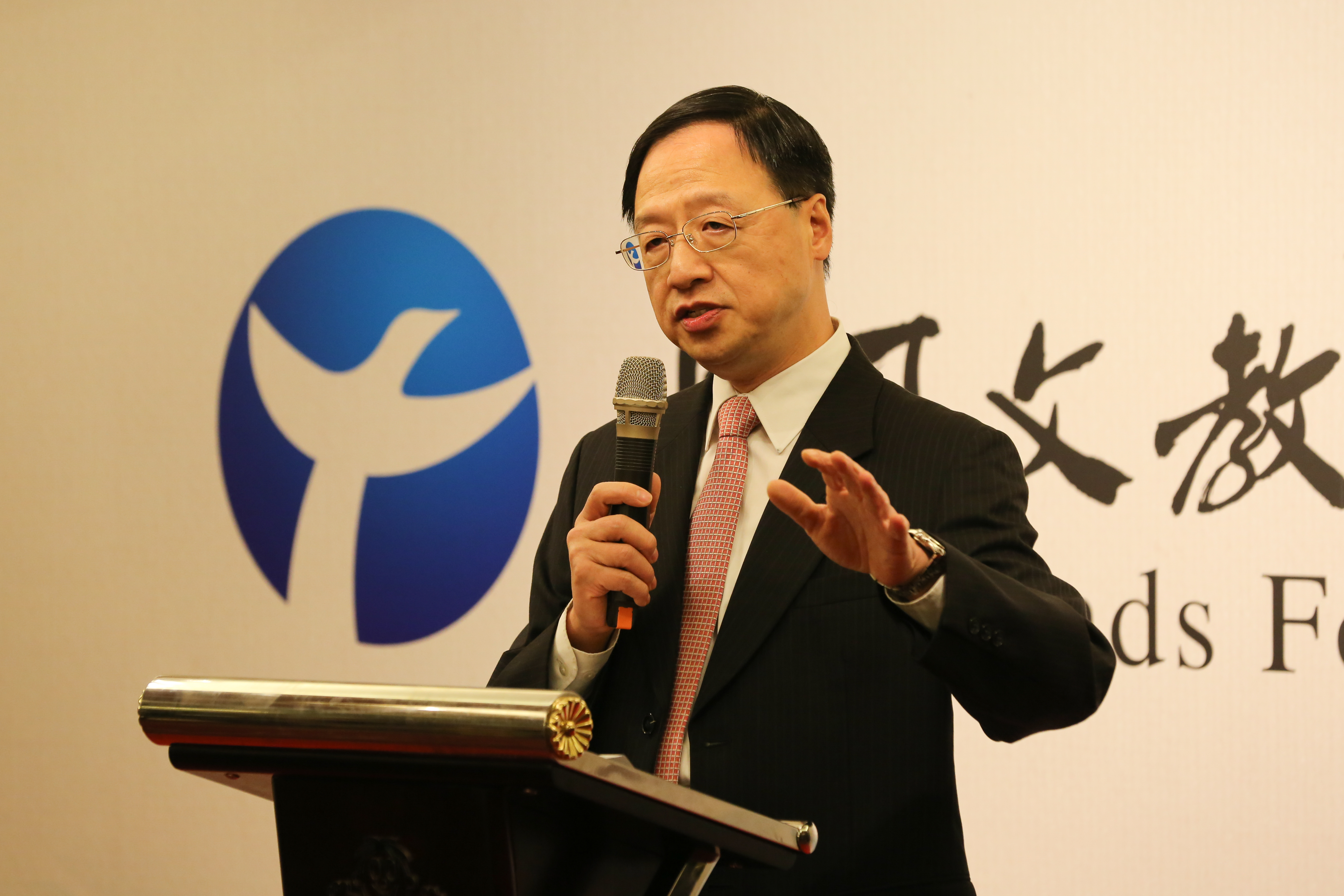 長風基金會董事長江宜樺（圖）坦承親自邀約艾利森。