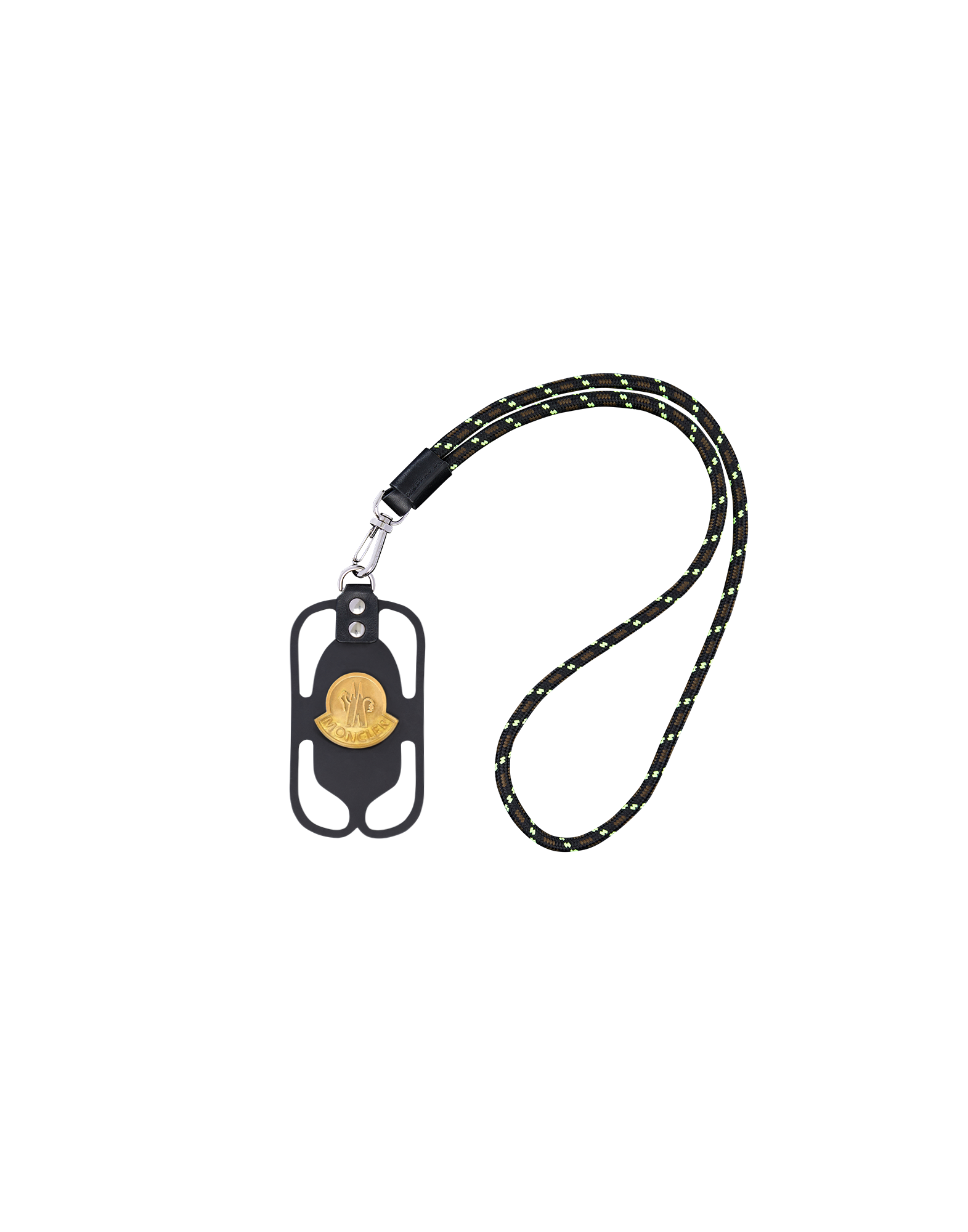 金色LOGO標章手機殼。NT$9,200（盟可睞提供）