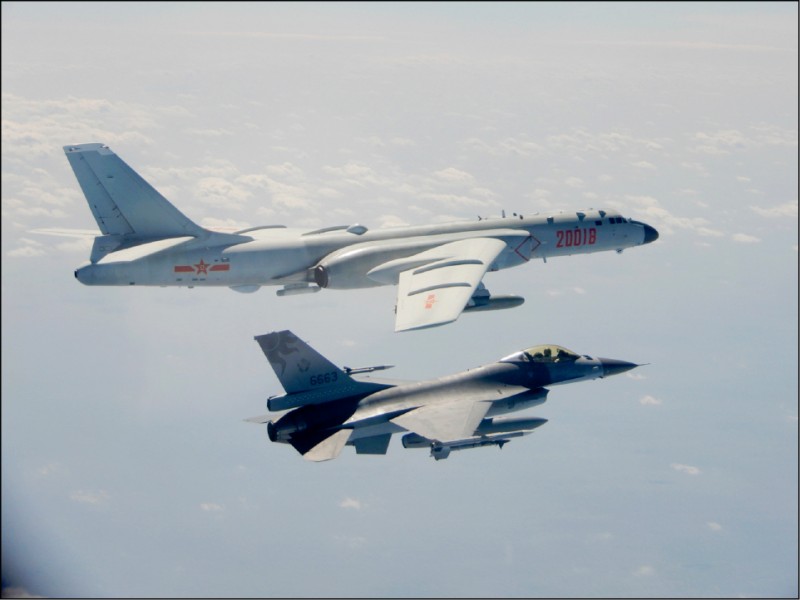  2021年至今（24日），共機只有在1月8日沒有侵擾我國防空識別區。（翻攝自國防部）