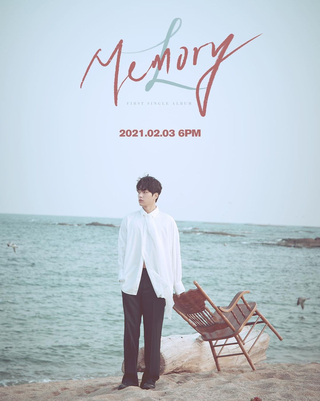 金明洙將在2月3日公開首張個人單曲專輯《Memory》。(翻攝金明洙IG)
