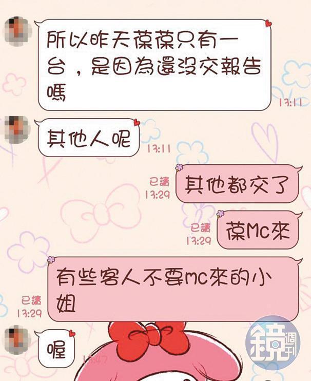 王女指出,雖然招牌是按摩店,但實際上是提供半套及全套的性交易。(讀者提供)