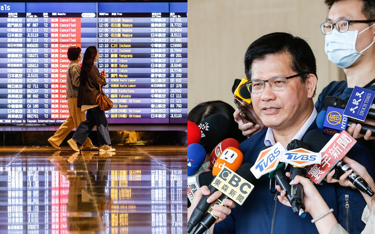 林佳龍（右圖）表示，即刻起返台旅客要確認入境後的檢疫居所，航空公司才能予以登機。（本刊資料照）