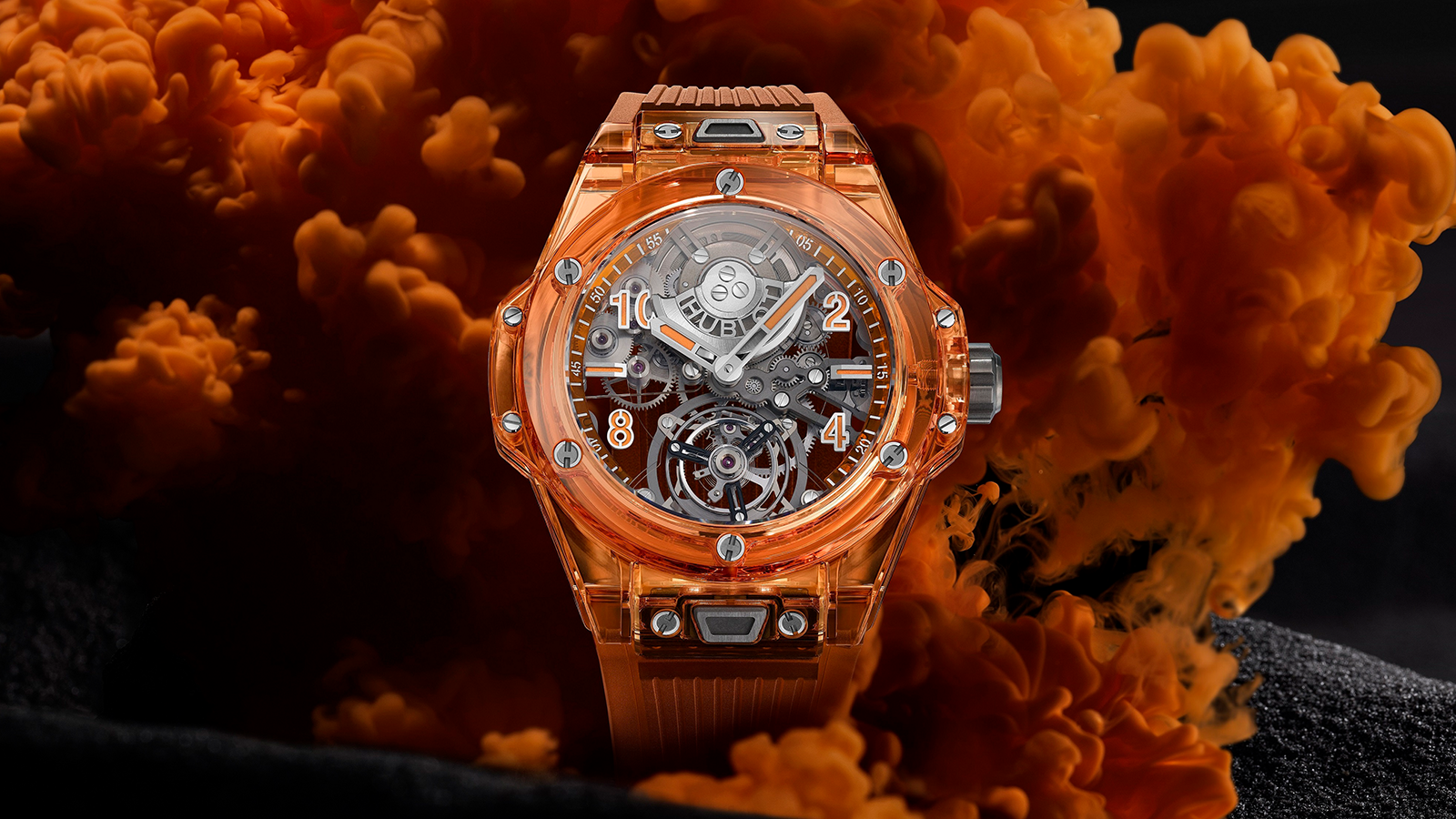 Big Bang Tourbillon Automatic Orange Sapphire