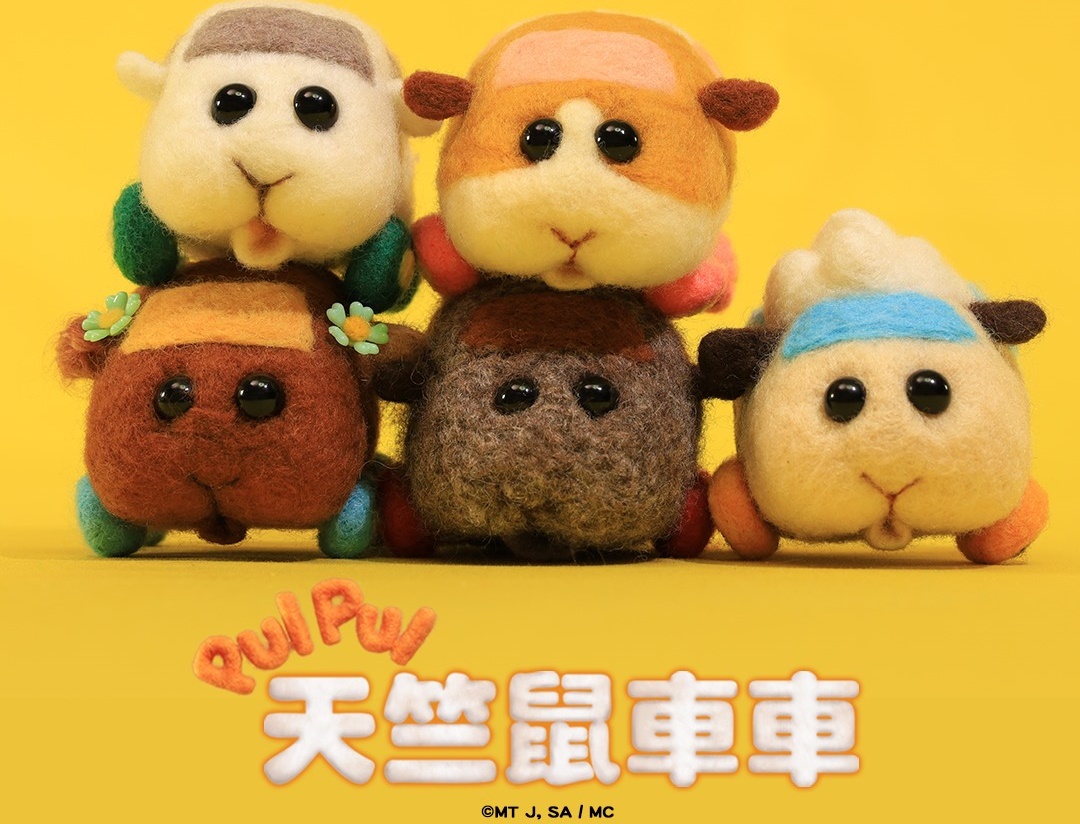 《PUI PUI 天竺鼠車車》每週二上午與日本同步更新，不少粉絲引頸期盼。（翻攝自Muse木棉花臉書）