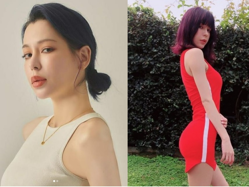 謝和弦前妻Keanna遭經紀人Rose連番砲轟，兩人正式撕破臉。（翻攝自Keanna IG）