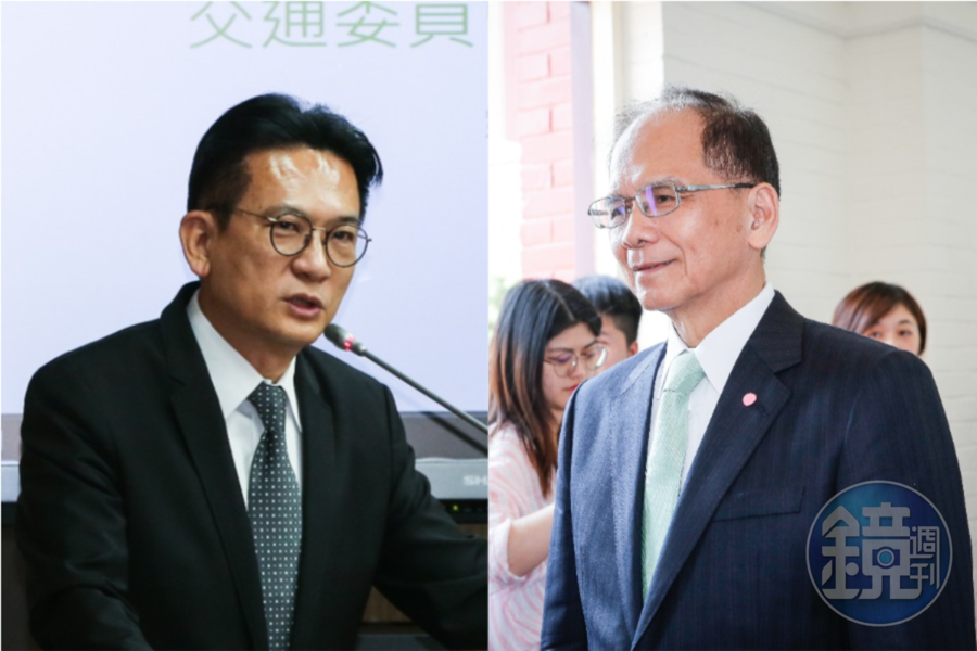 立法院昨爆出有員工及林俊憲(左)的助理被隔離,今立法院長游錫堃(右)也透露立院的防疫近況。(本刊資料照)