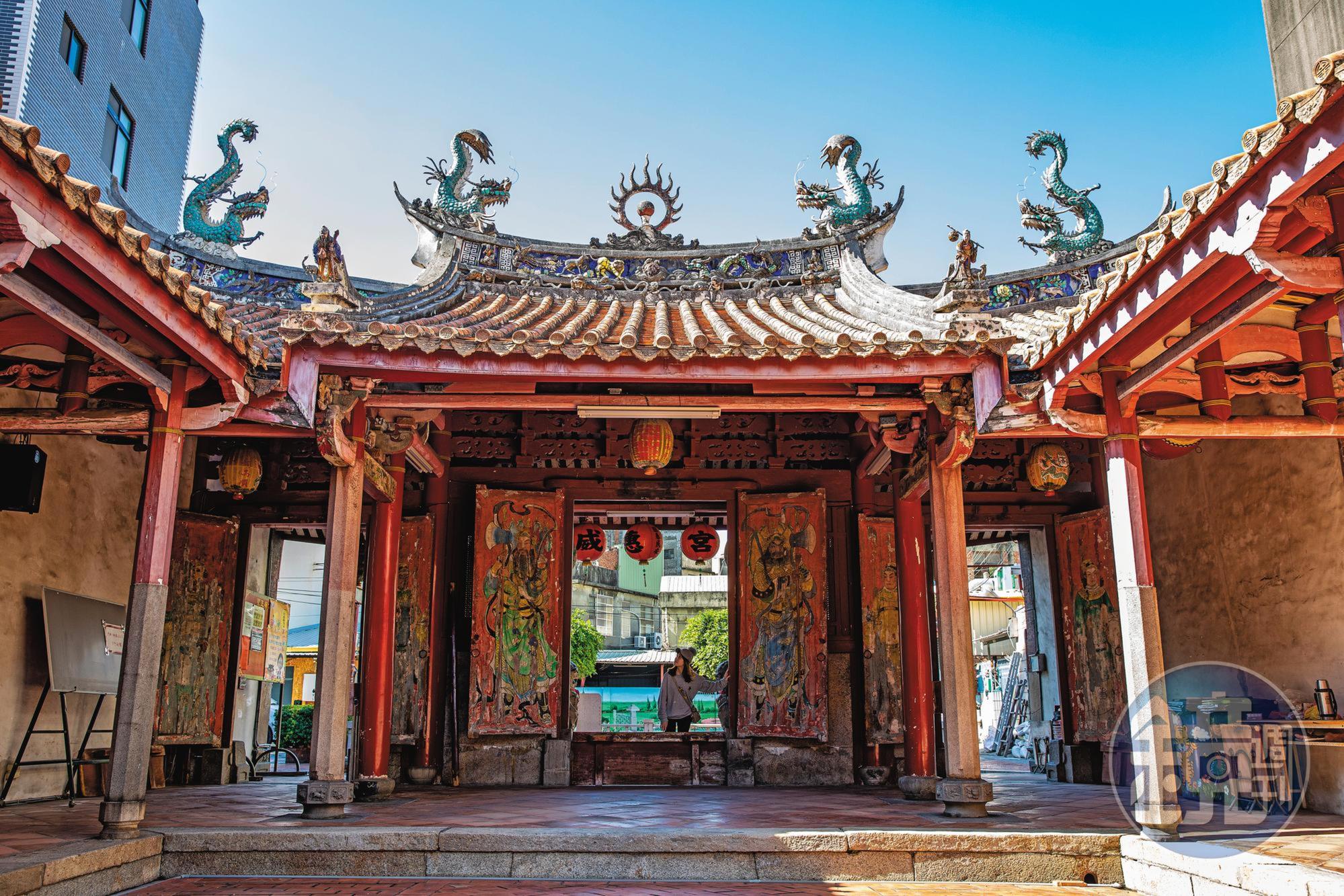 彰化威惠宮（聖王廟）被列為國定古蹟。