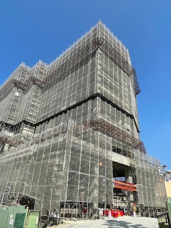 日月潭力麗溫德姆溫泉酒店規劃12層地上建築物及3層地下室,共197間客房,預2022年下半年落成。(業者提供)