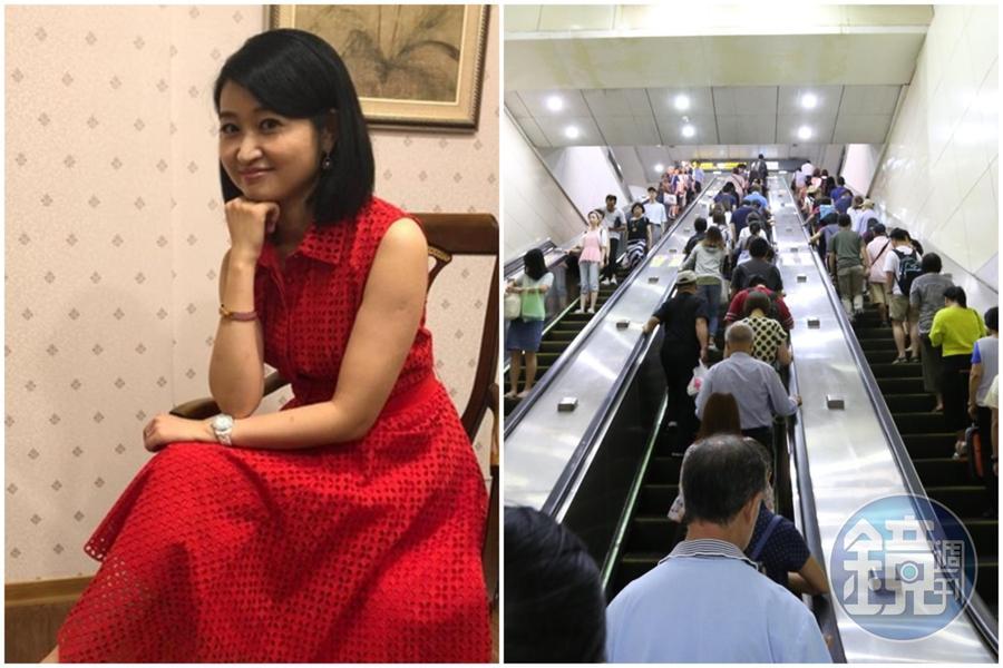 黃宥嘉因搭乘北捷手扶梯不讓人「借過」,與民眾爆發衝突。(翻攝自黃宥嘉臉書/本刊資料照)
