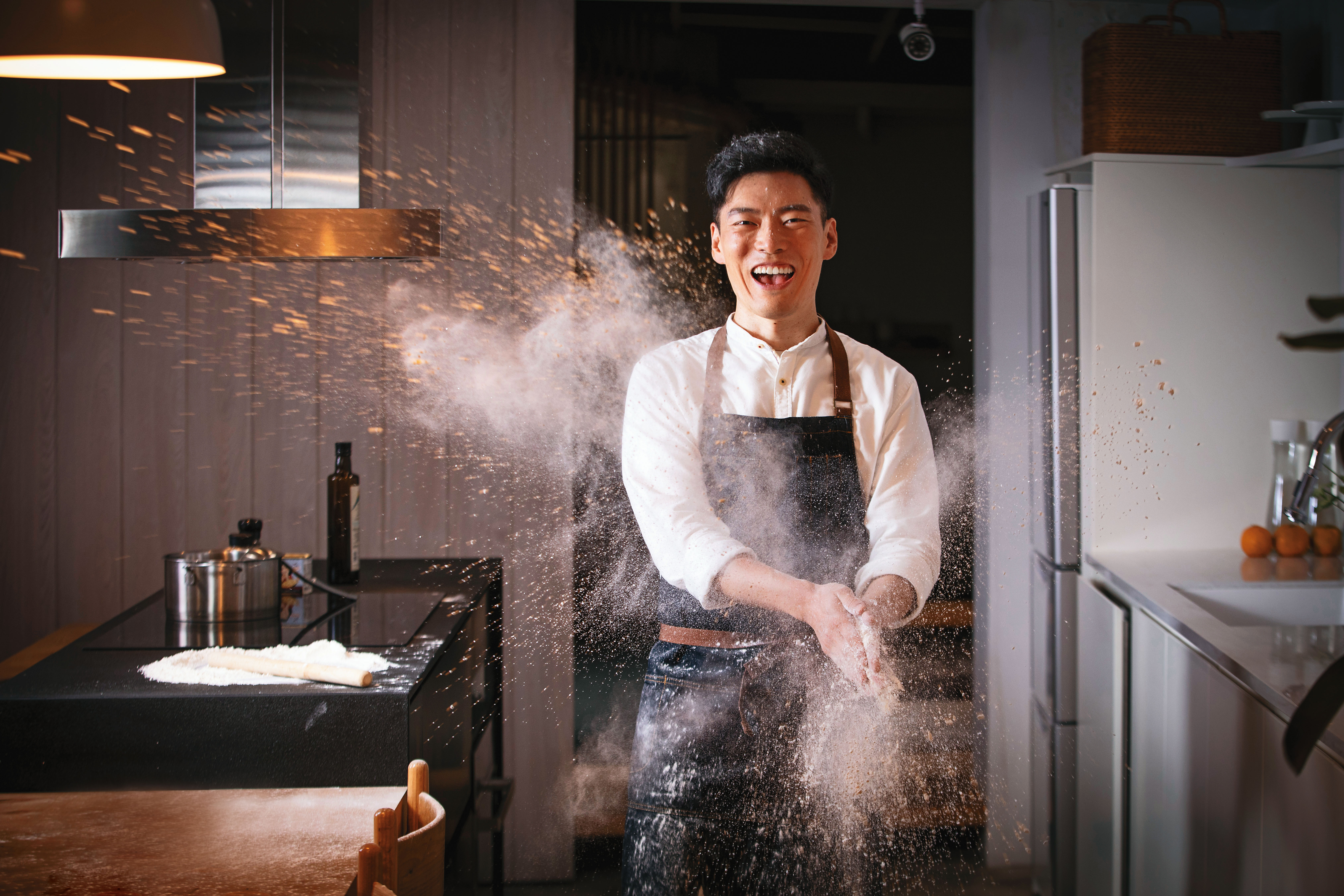 台裔美籍的Jason Wang被台灣媒體封為「亞洲廚神」，他本人卻是直到參加料理競賽節目，才知道自己其實滿會煮菜的。