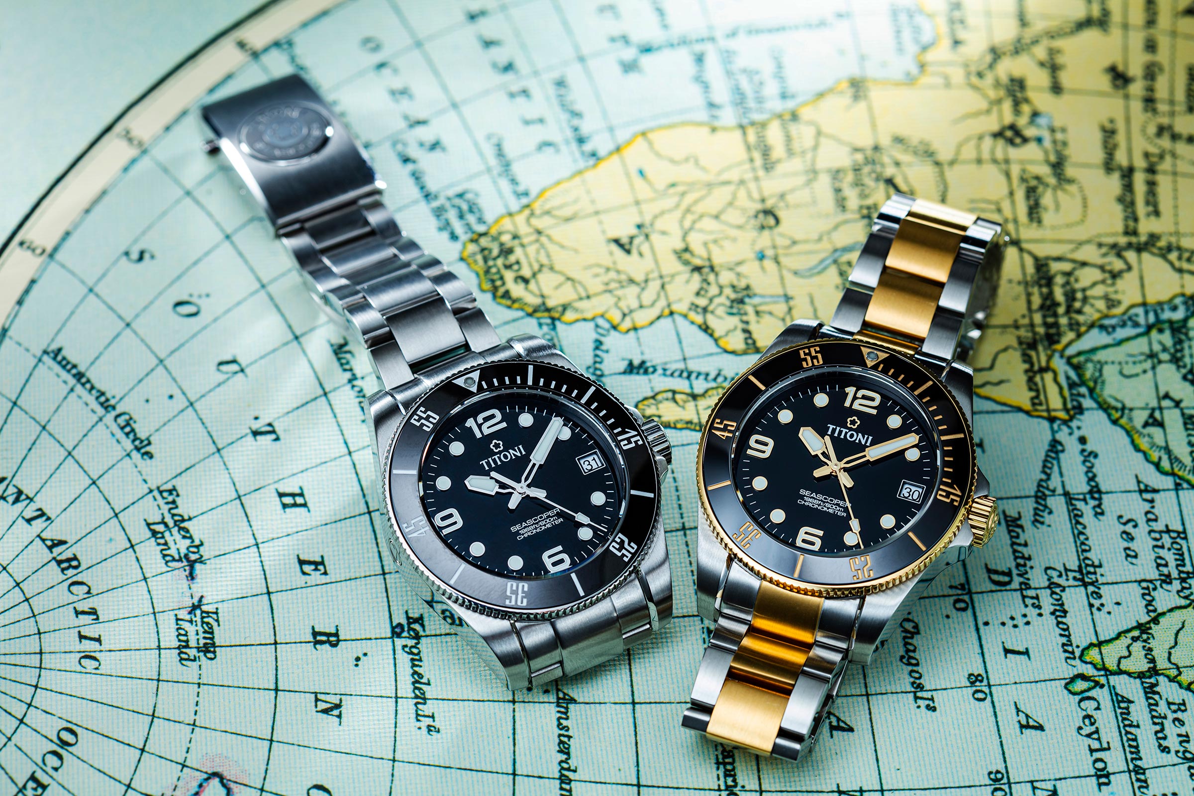 TITONI梅花錶推出全新Seascoper 600系列，是目前入門級具規格最強的潛水錶。