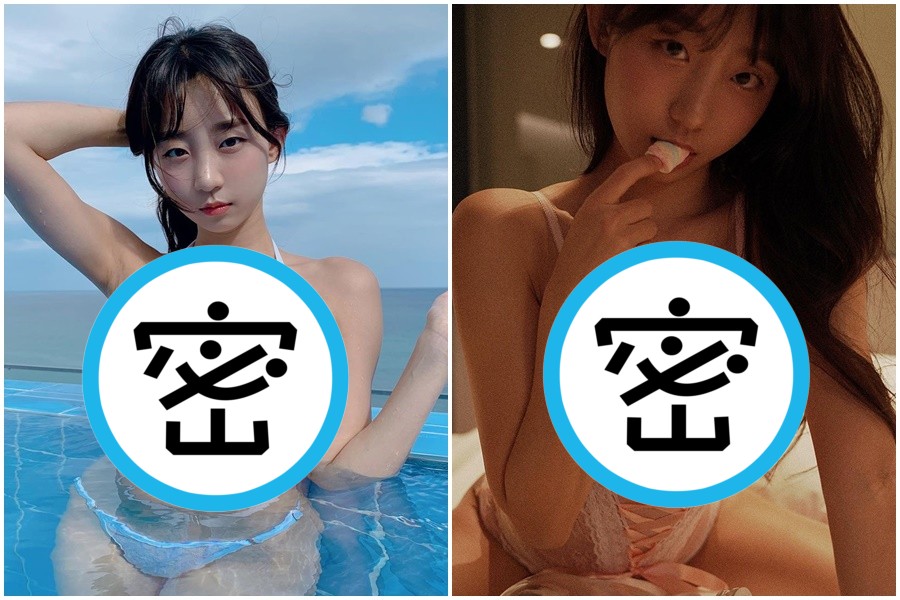 人氣直逼DJ Soda的DJ Henney在頻道上有許多「人體試衣間」類型的影片，引起網友熱議。（翻攝自표은지🍎Eunji Pyo IG）