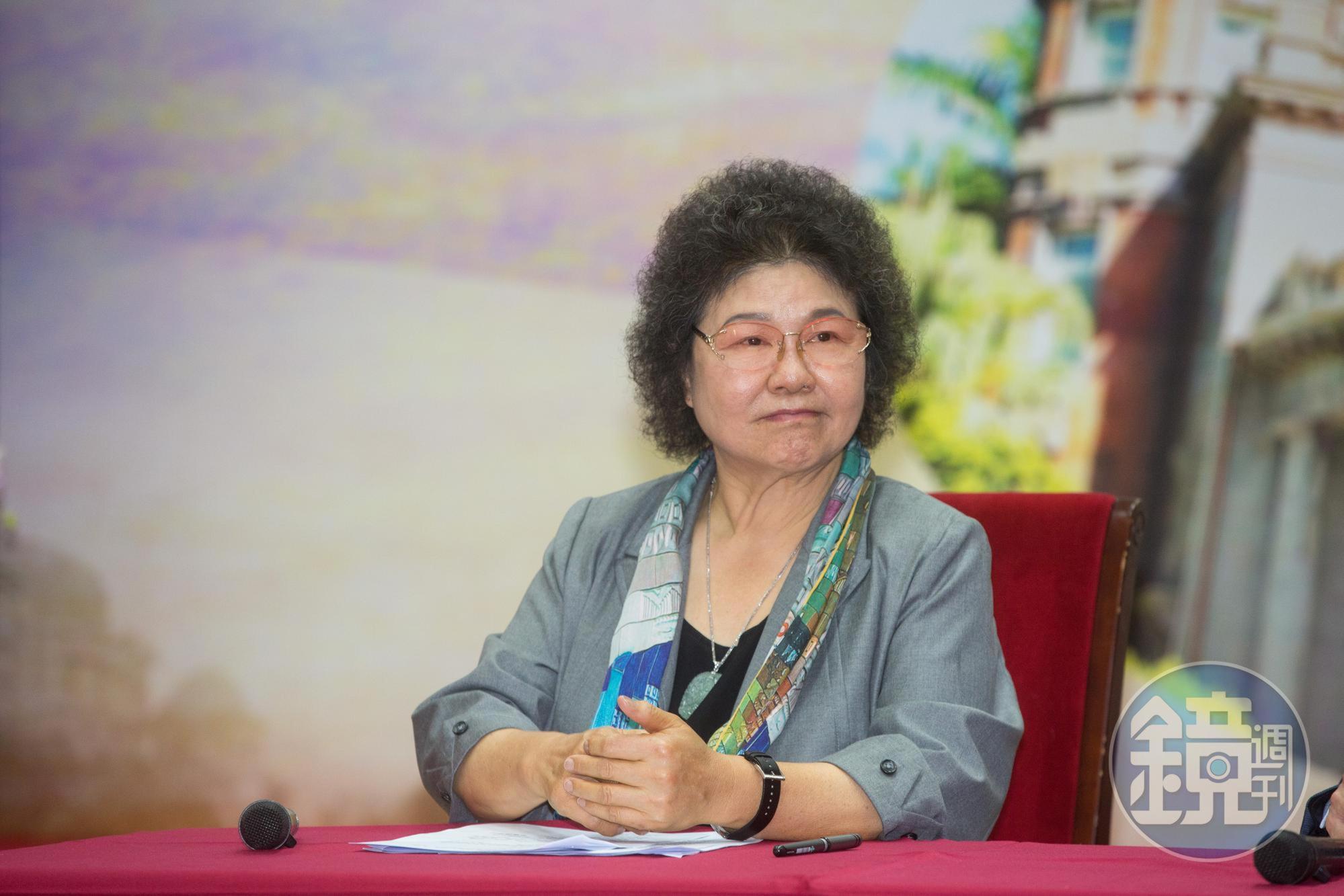 監察院長陳菊今對於黃芳彥過世一事表示惋惜。(本刊資料照)