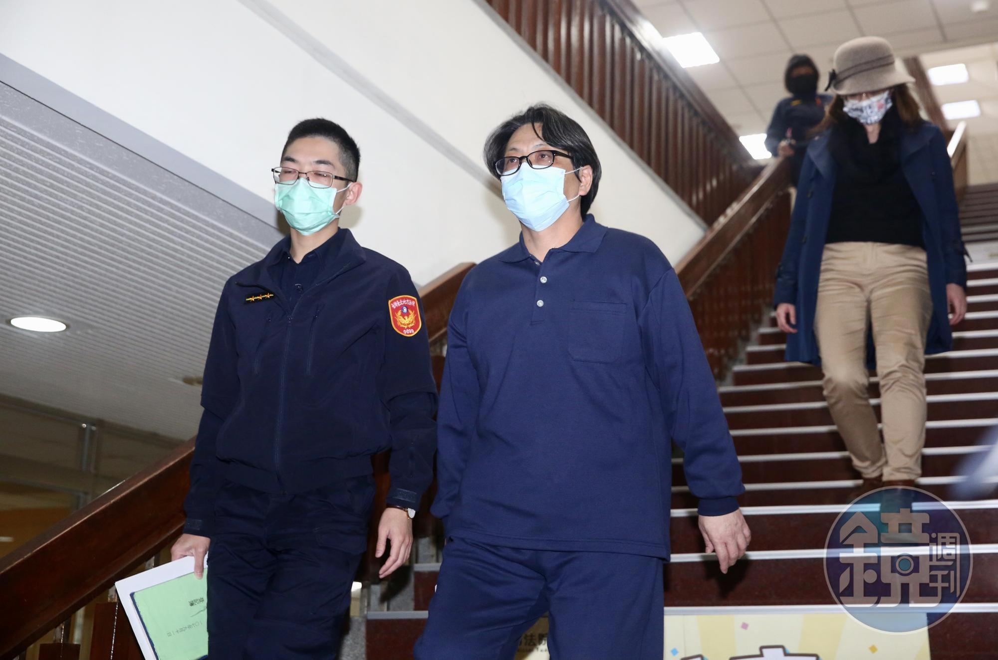 蘇震清的辦公室主任余學洋150萬元交保。