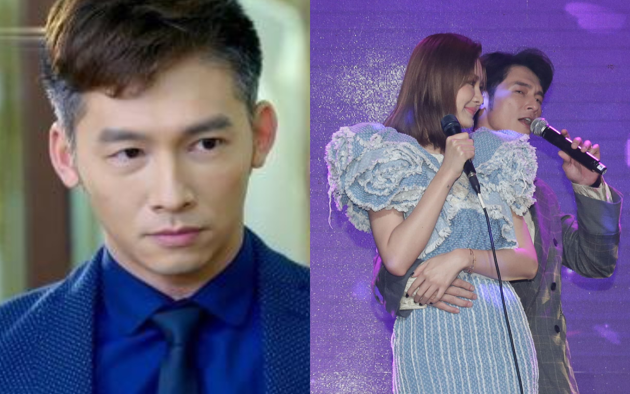 溫昇豪（右圖右）才剛與安心亞（右圖左）完成「男人KTV」演唱會，新戲《媽媽像花兒一樣》（左圖）即將上檔。（本刊資料室、東風衛視提供）