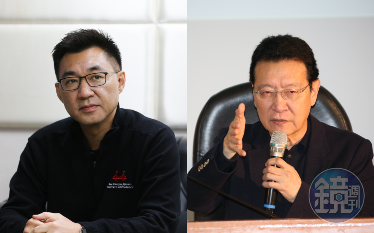 江啟臣（左圖）證實趙少康（右圖）要回歸國民黨。（本刊資料照）