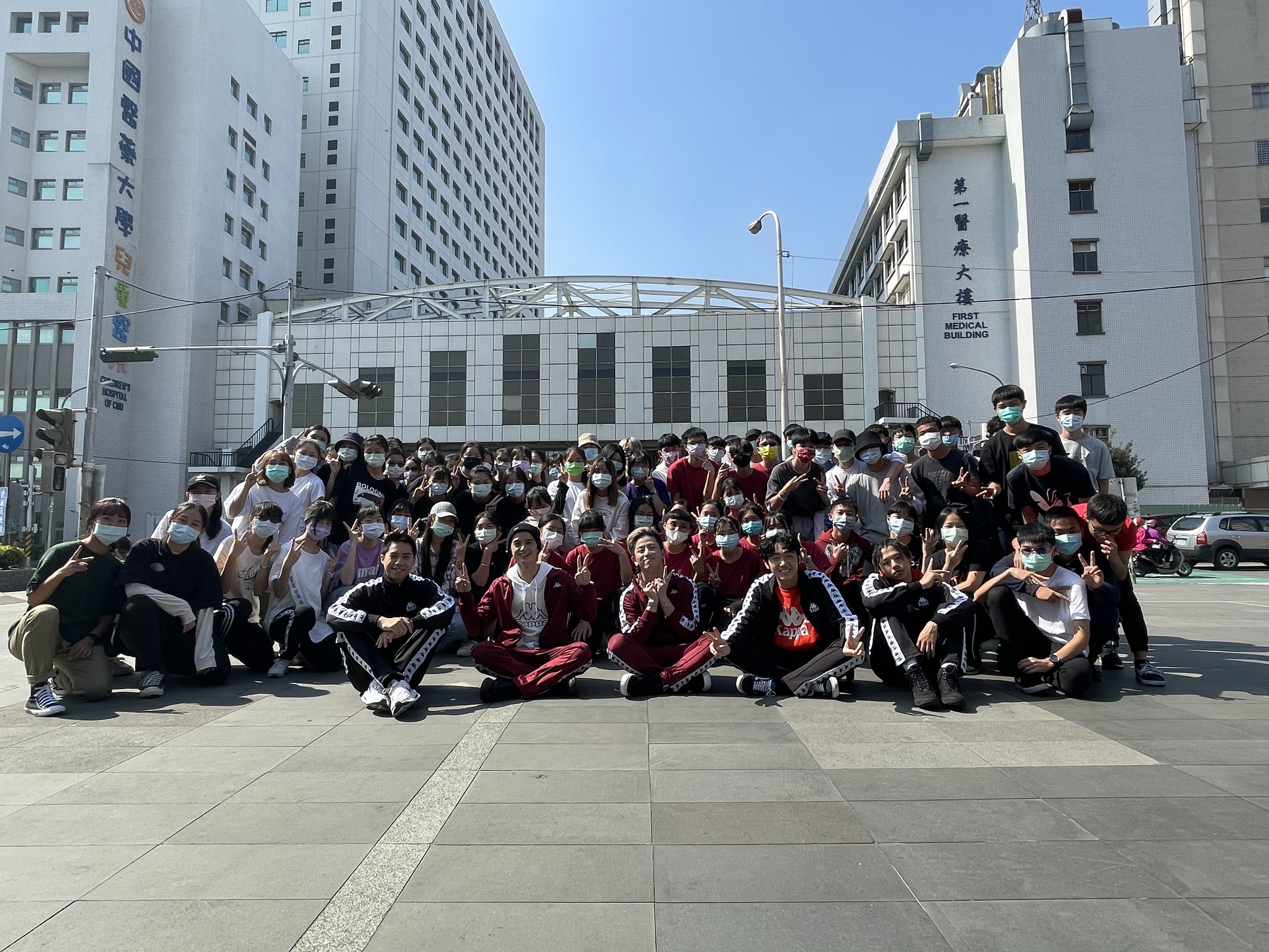 街舞男團B.T.O.D在台中出席高中聯校活動。（寬寬整合行銷提供）