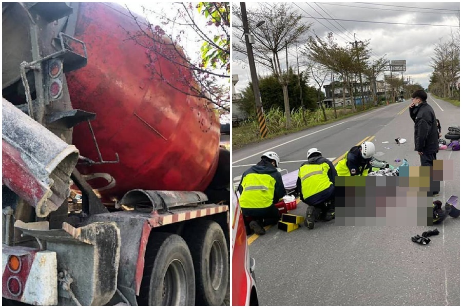 女網友在臉書分享車禍遭遇，替死去男友討公道。（翻攝自臉書爆廢1公社）