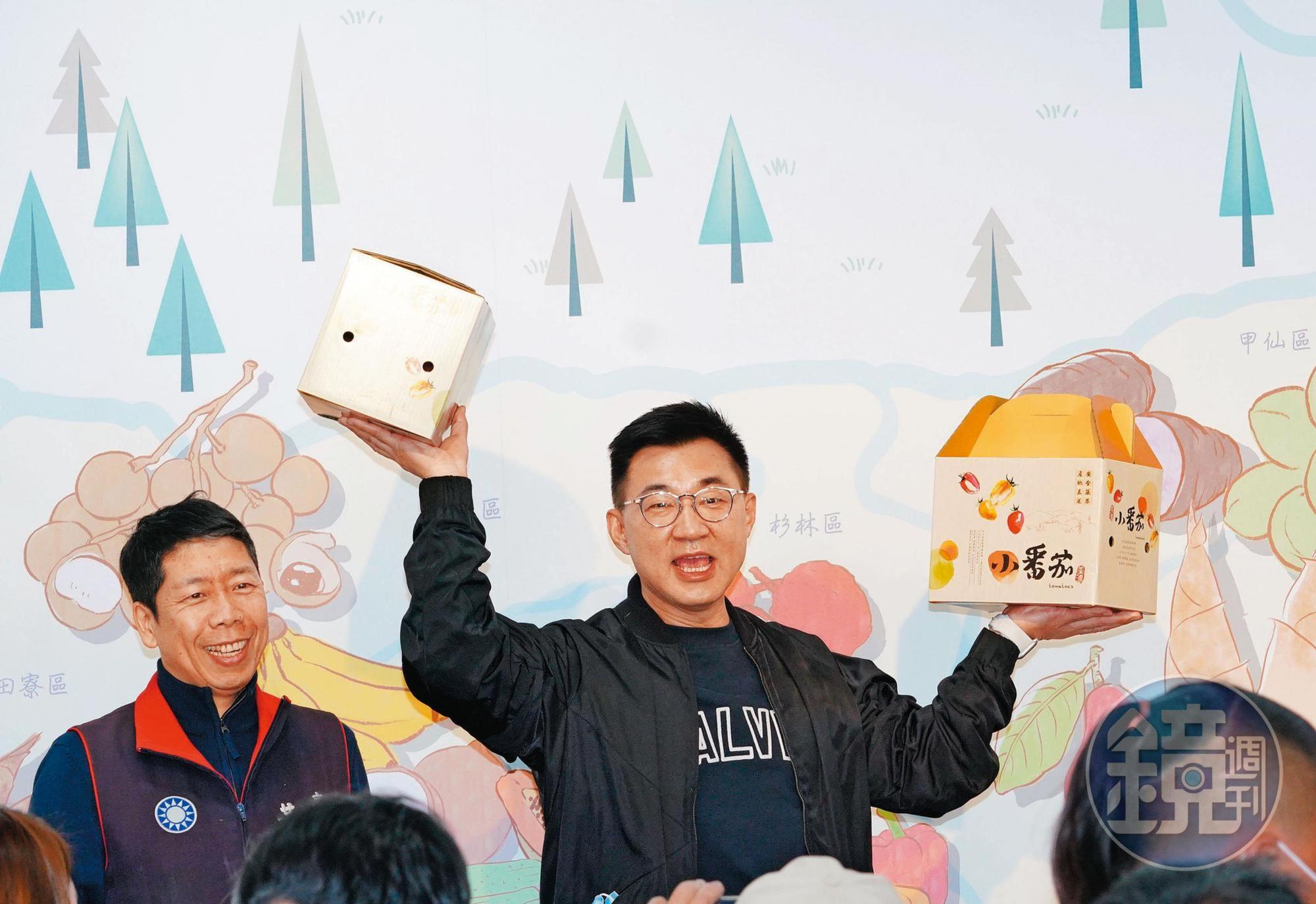 國民黨主席江啟臣1月31日南下高雄跑行程,但並未參與罷捷團體發起的遊行。