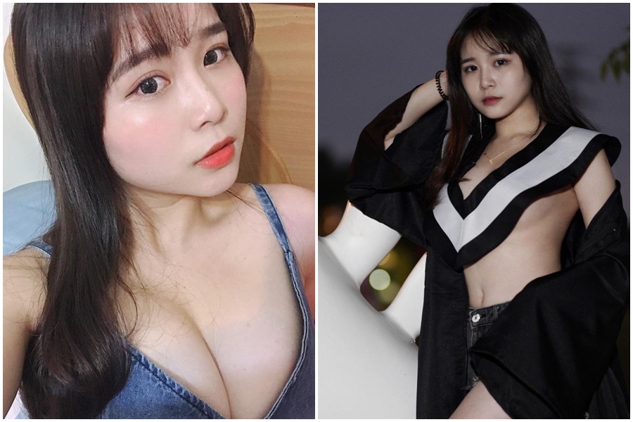 正妹芳如分享學士服照，性感到網友暴動。（翻攝自fangru_0603 IG）