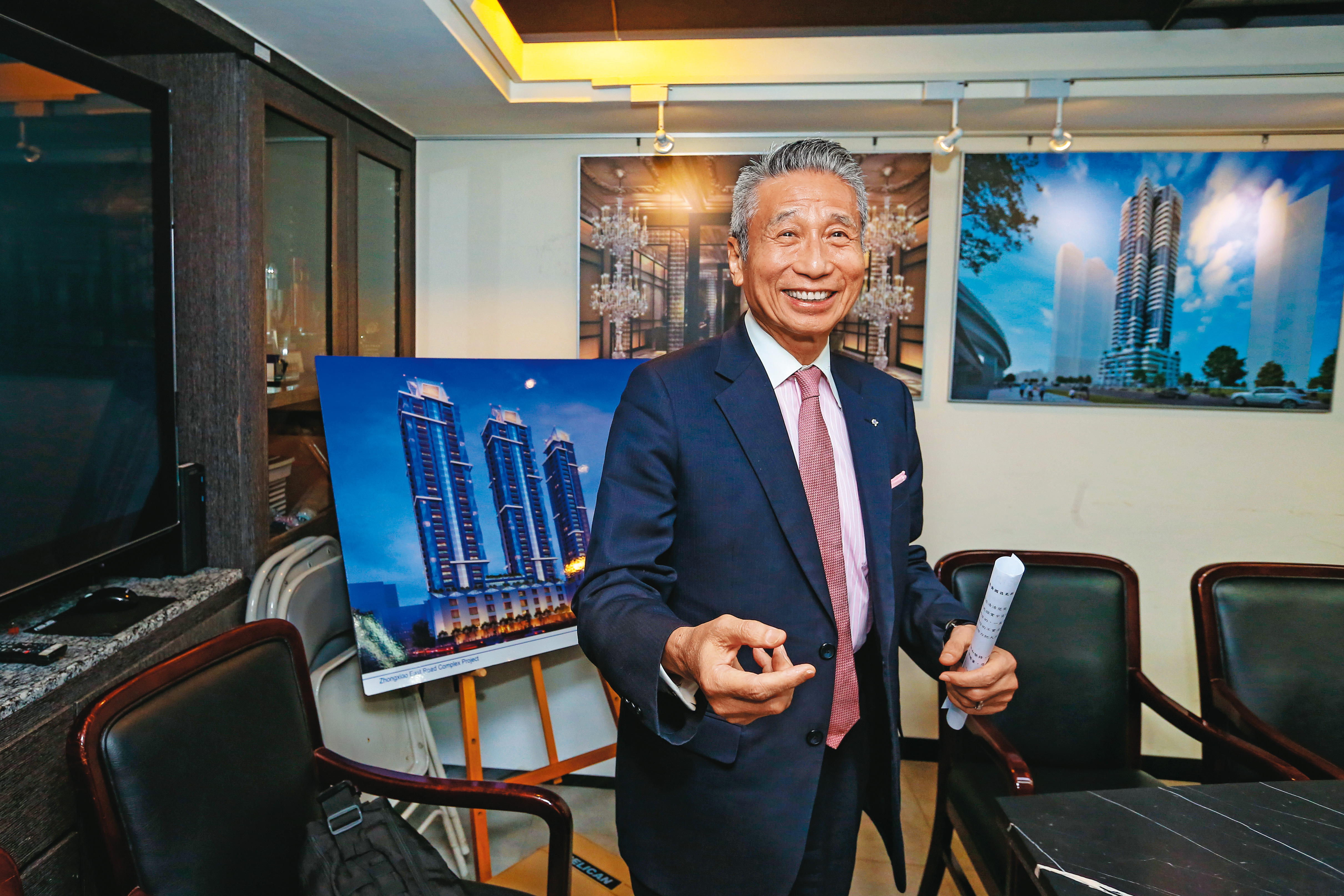 王光祥表示，沒有聽說過遷校這件事，也不知道大同大學這塊地是工業用地。