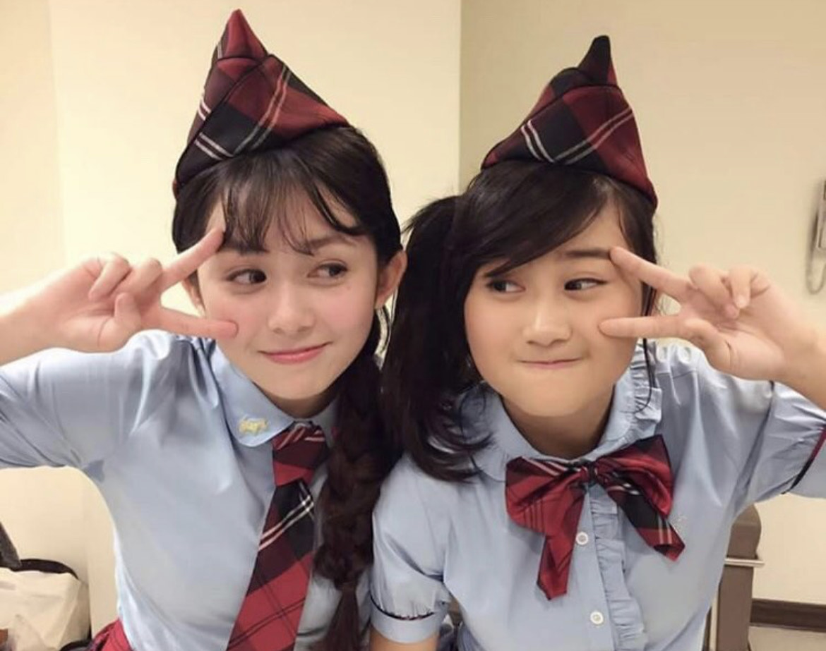 吳兆絃(左)當年與愛子合組「大小姐」,深受大小朋友喜愛。(翻攝自吳兆絃IG)