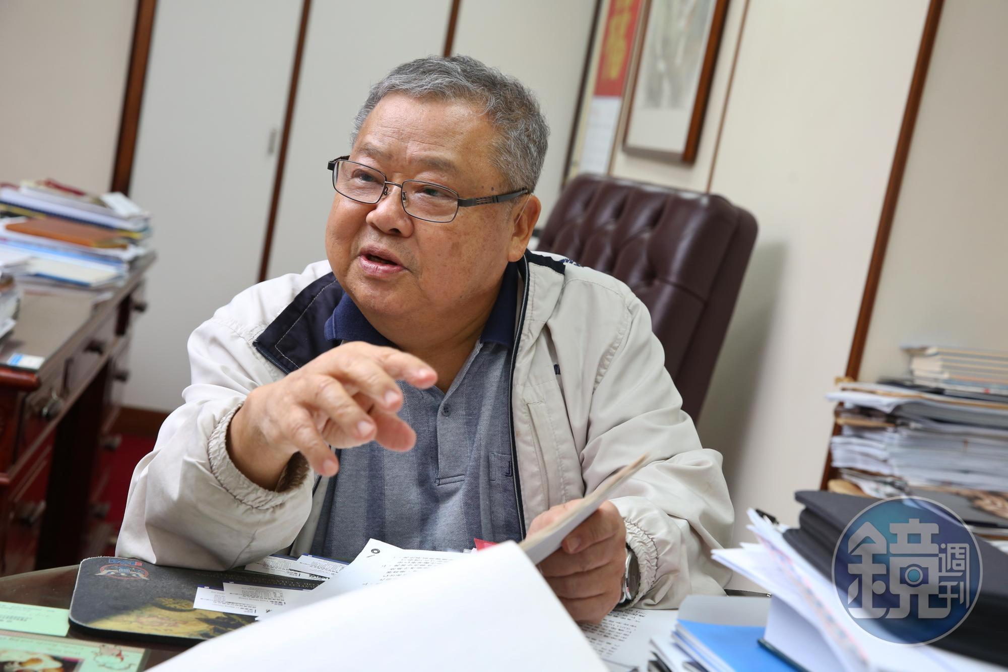 陳清治看好今年航運業將持續走揚,笑說:「上半年一定好!」