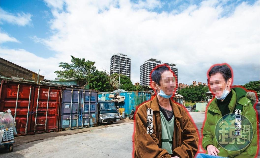 南港貨櫃屋隱藏在台北市民大道的自助洗車場旁,多數住民是早出晚歸的工人,即便當地人也不易發現人群聚居的痕跡。(當事人服裝已變色處理)