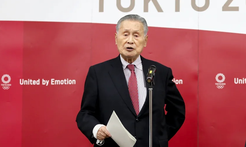 日本前首相、現任東京奧運組織委會會長森喜朗，表示女性一多開會就更花時間，歧視言論引起熱議。（翻攝東京奧運官方網站）