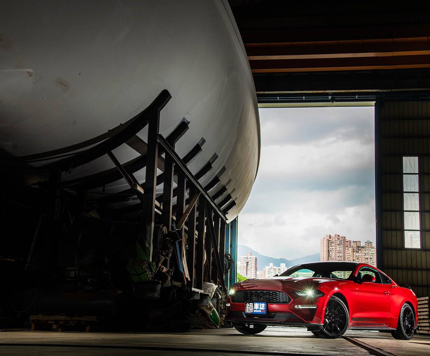 【鏡車試駕】躍馬奔騰 FORD Mustang Black Shadow Edition