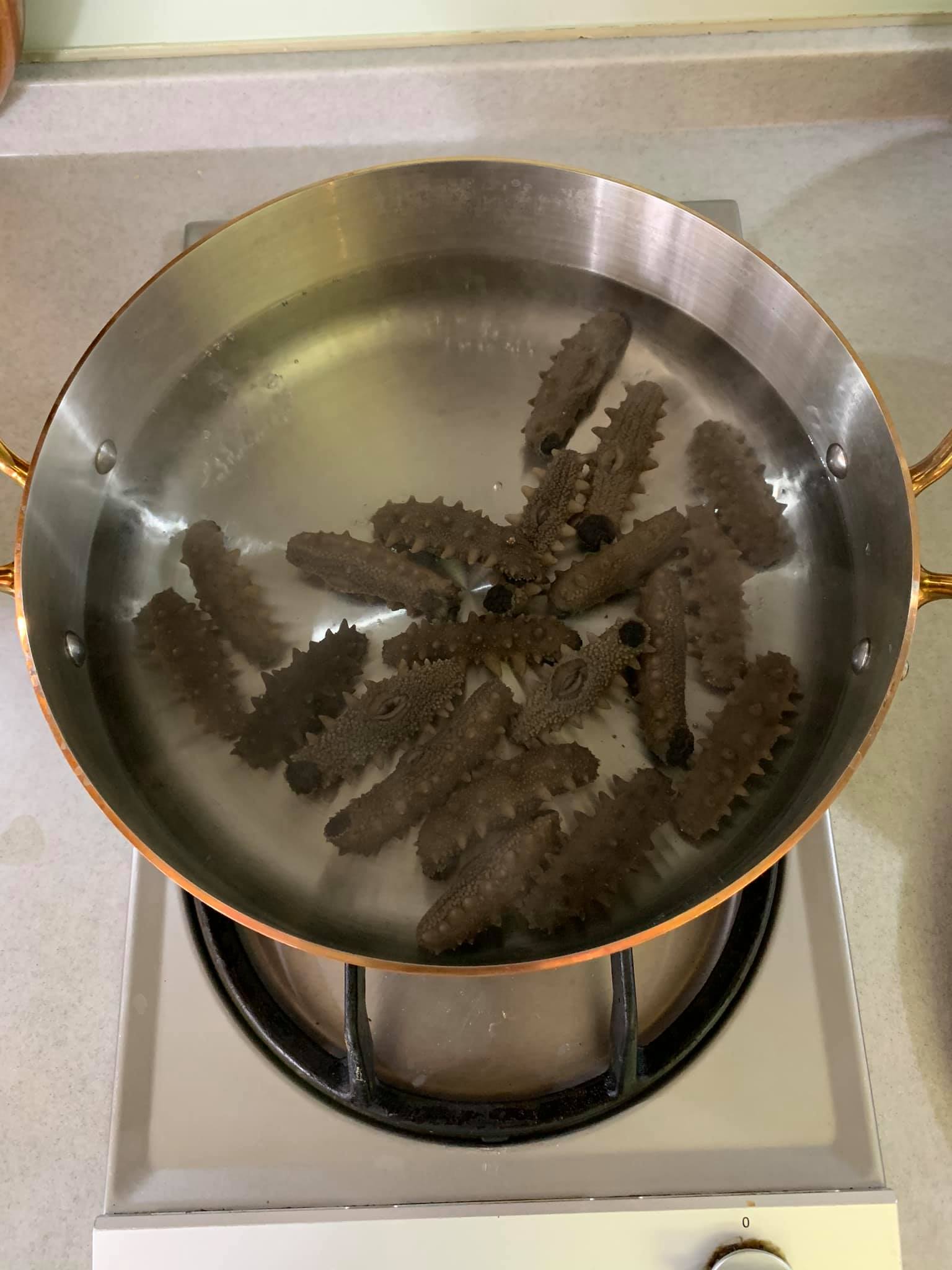 第二次煮水。